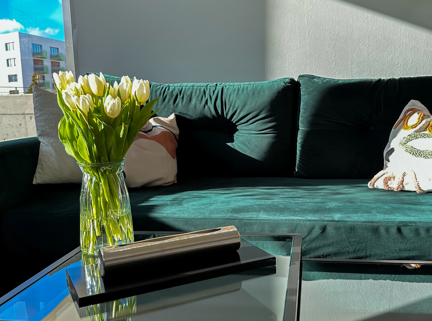 Biokamin Stainless Schwarz Hochglanz - IgnisLumina.ch