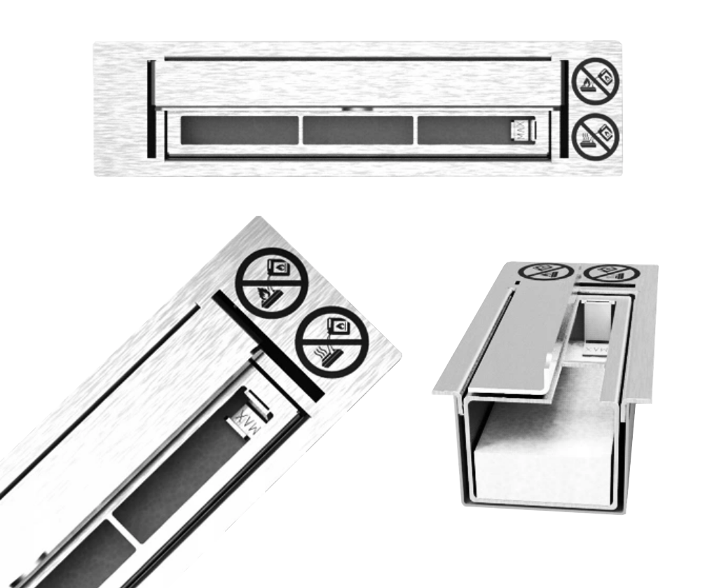 Biokamin 650x400 Slim Schwarz mit Glas - IgnisLumina.ch