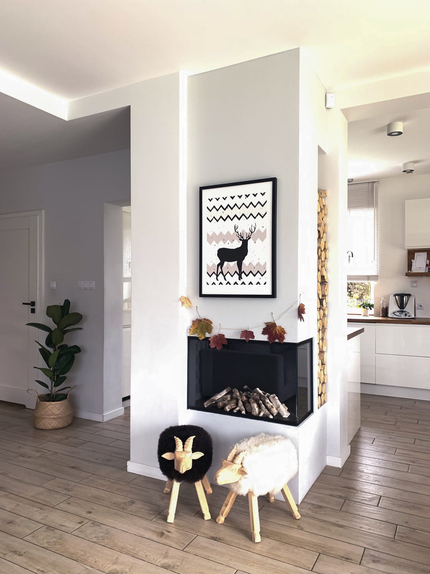 Einbau-Biokamin Eck BIO-ECO Rechts - IgnisLumina.ch