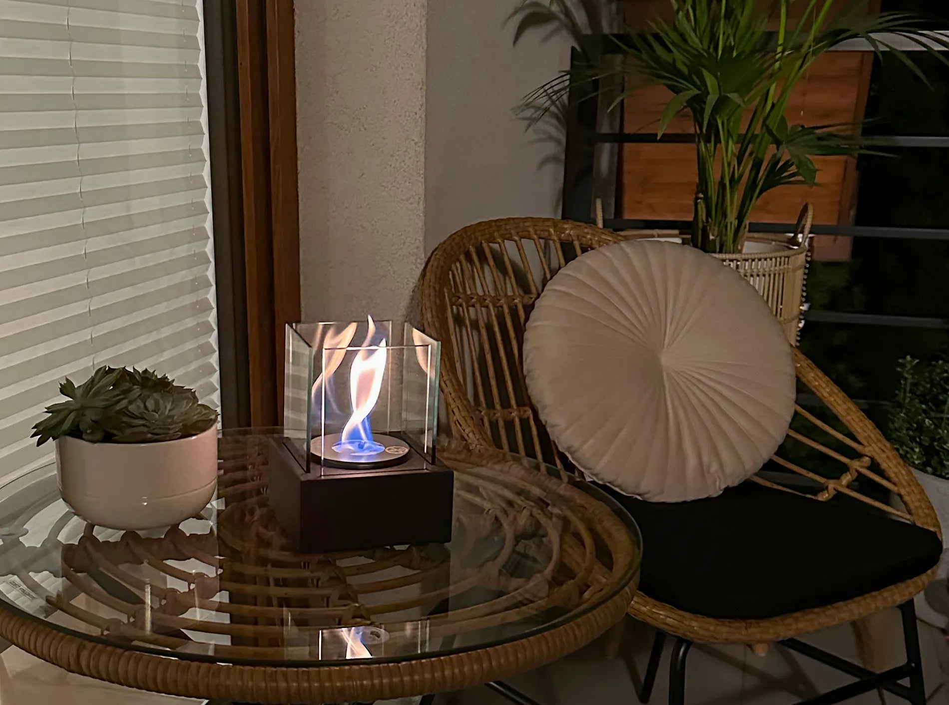 SET 2x Biokamin SMART + 2x Bioethanol ZITRONENGRAS - IgnisLumina.ch