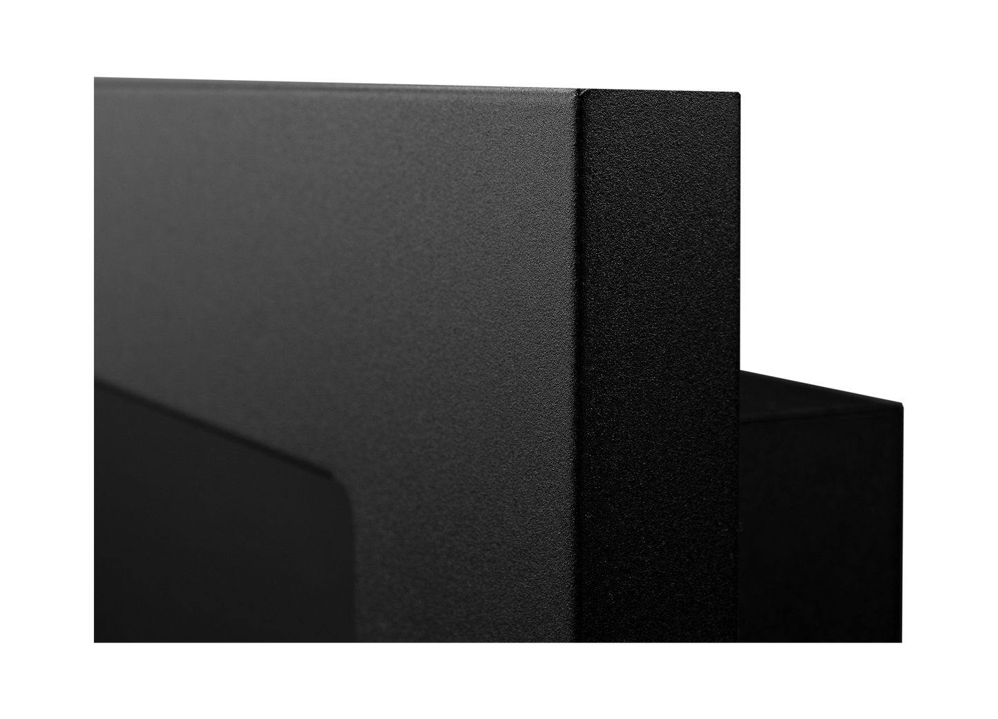 Biokamin 1200X400 Schwarz Strukturiert mit Glas - IgnisLumina.ch