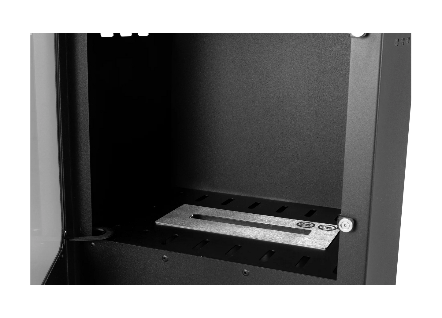 Biokamin Koza Mini Schwarz Matt mit Glas - IgnisLumina.ch