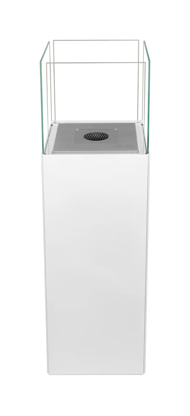 Biokamin Stand PATIO Weiß Matt - IgnisLumina.ch