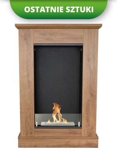 Biokamin Portal Boho mit Glas - IgnisLumina.ch