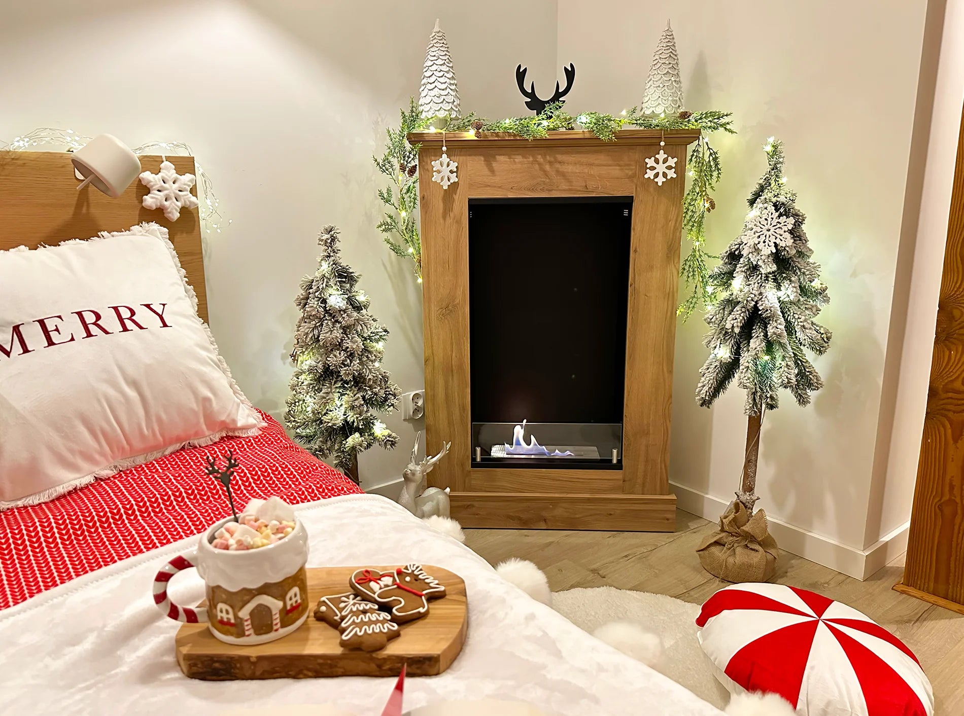 Biokamin Portal Boho mit Glas - IgnisLumina.ch