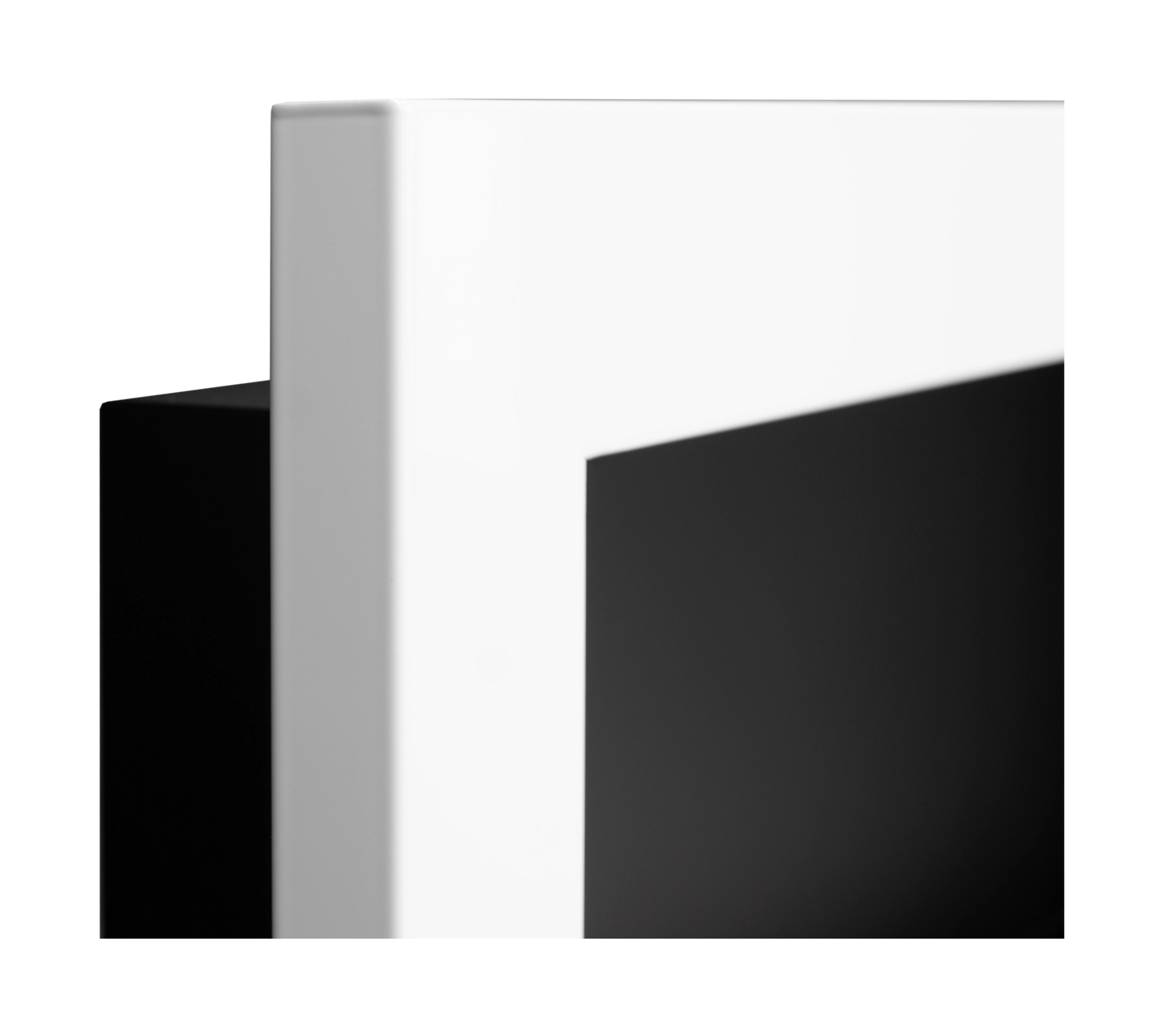 Biokamin 900x400 mit Glas Weiß Hochglanz - IgnisLumina.ch