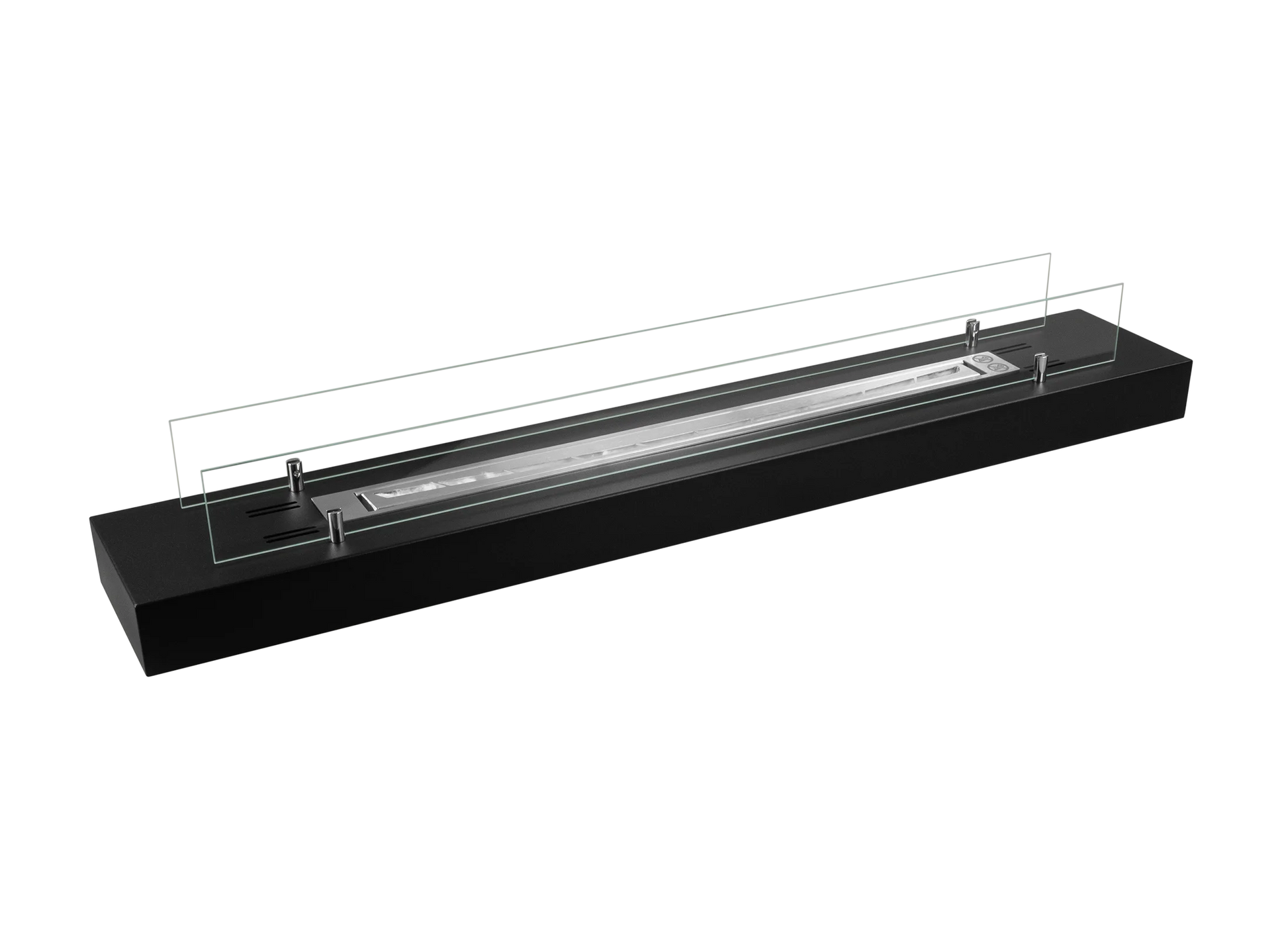 Biokamin Einsatz mit Glas 1200mm - IgnisLumina.ch