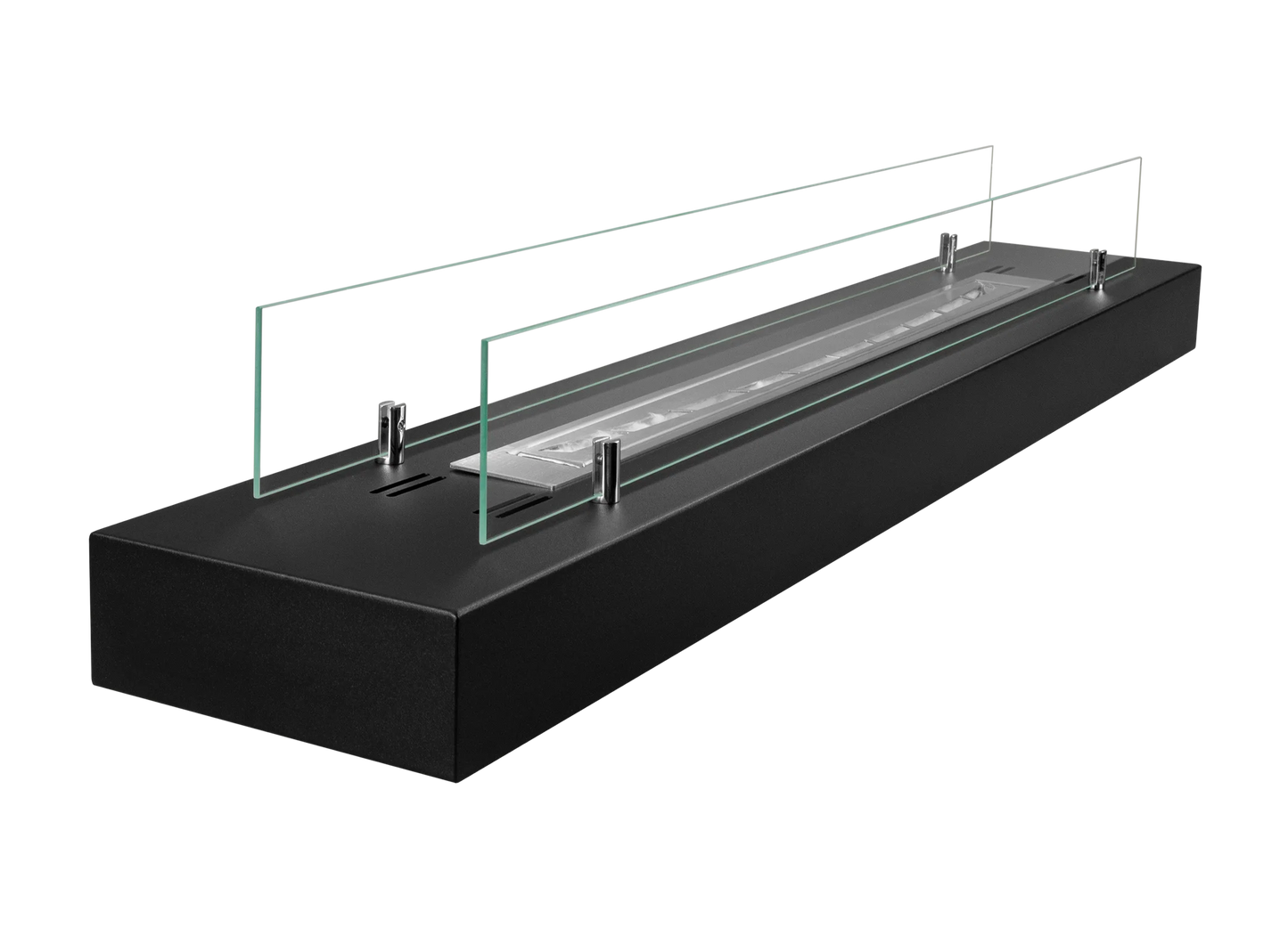 Biokamin Einsatz mit Glas 1200mm - IgnisLumina.ch