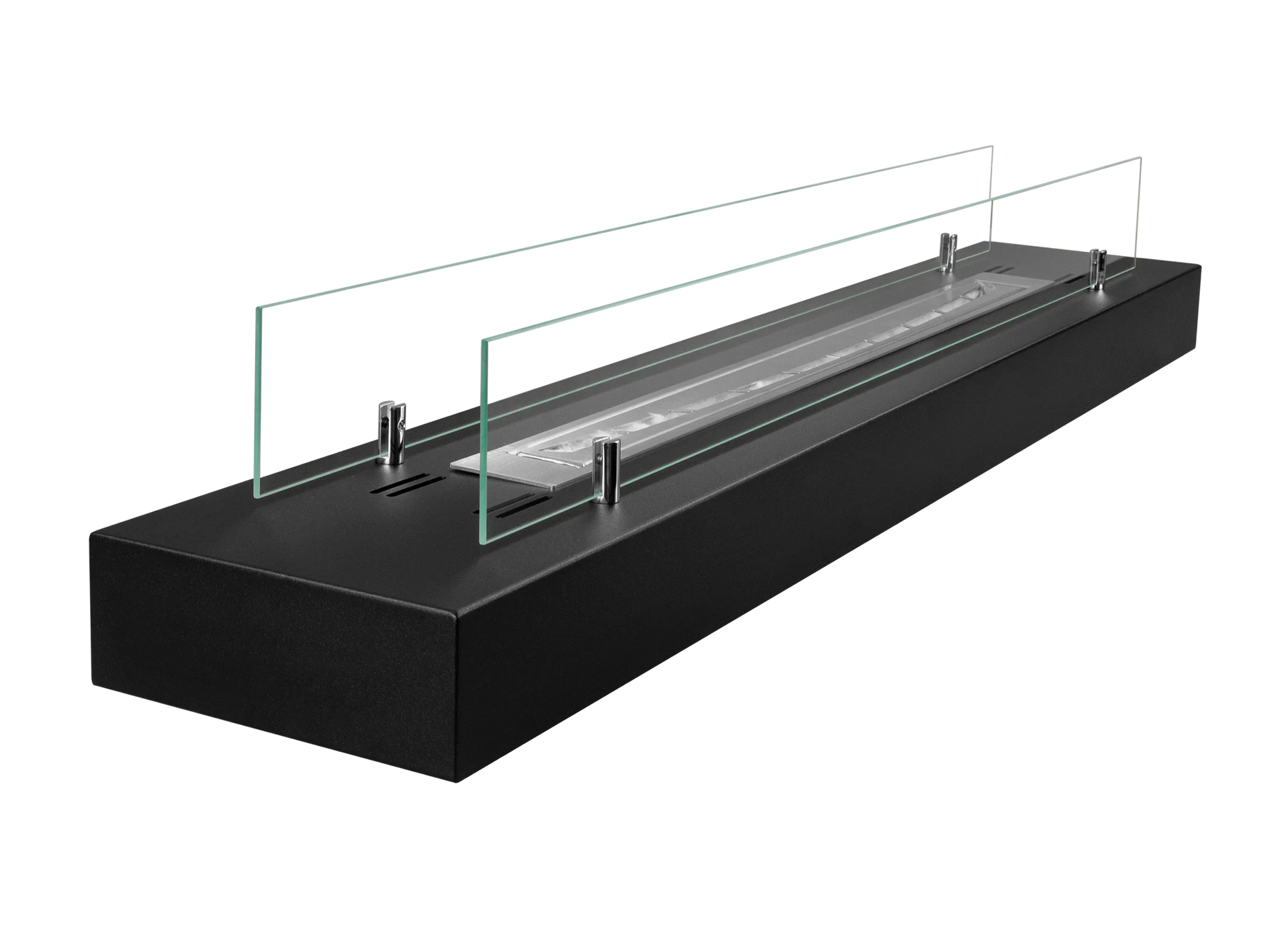 Biokamin Einsatz mit Glas 1200mm - IgnisLumina.ch