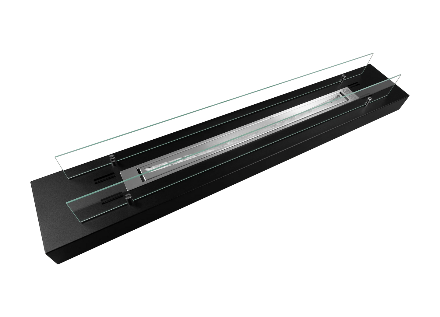 Biokamin Einsatz mit Glas 1200mm - IgnisLumina.ch