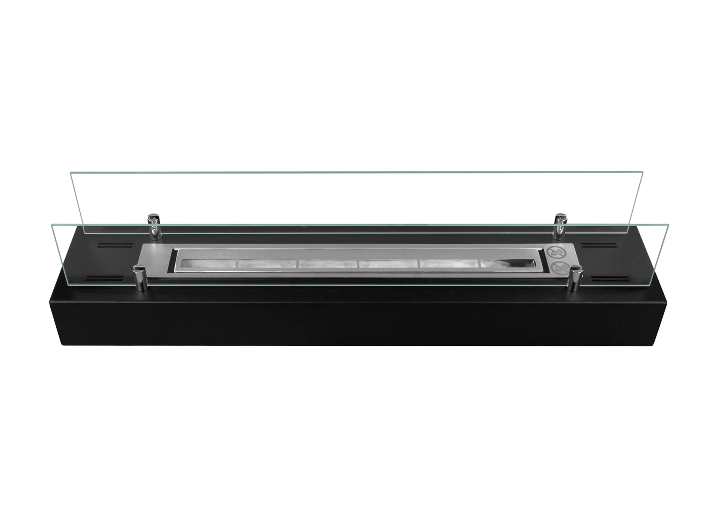 Biokamin Einsatz mit Glas 700mm - IgnisLumina.ch