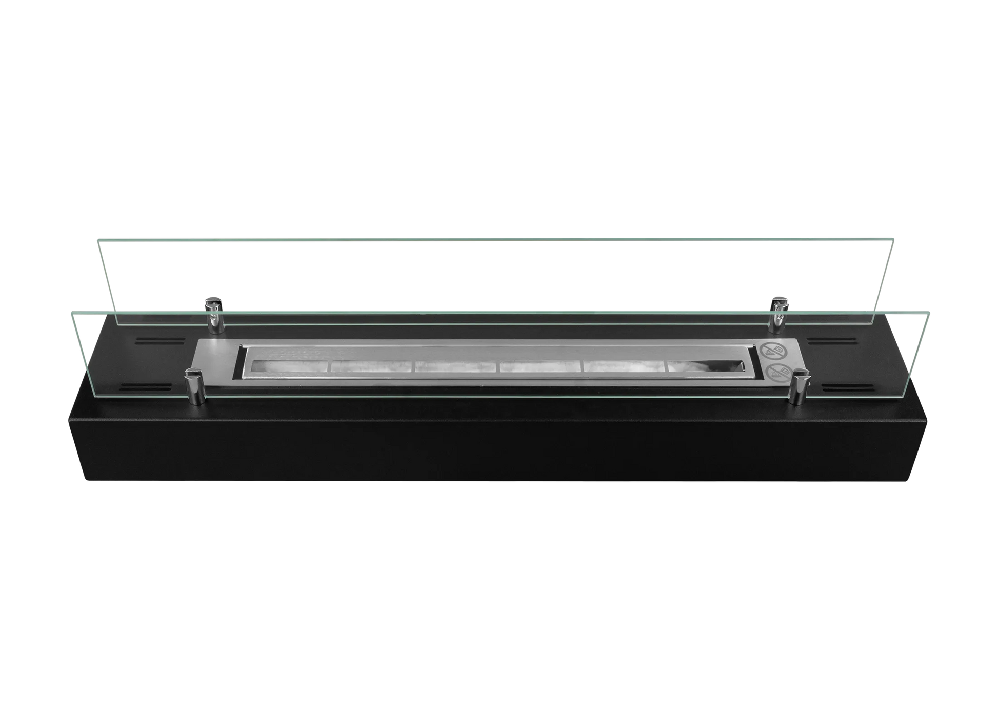 Biokamin Einsatz mit Glas 700mm - IgnisLumina.ch