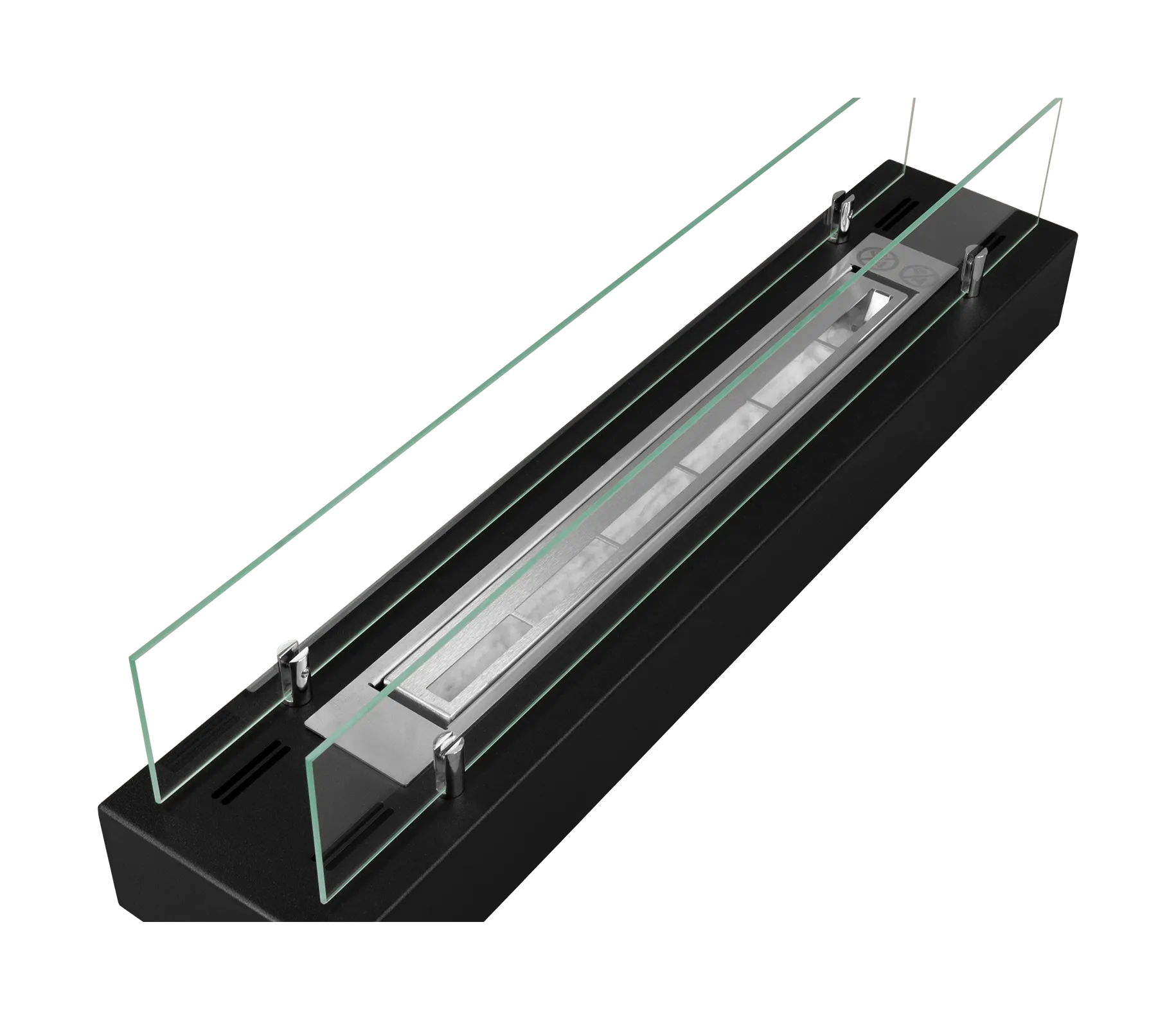 Biokamin Einsatz mit Glas 700mm - IgnisLumina.ch