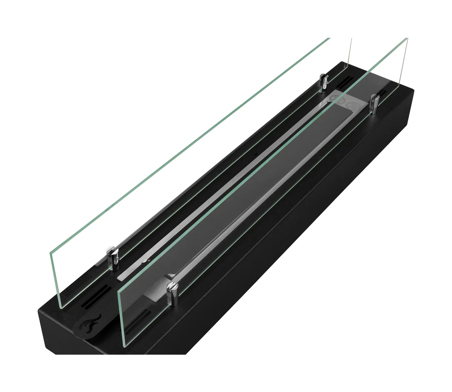 Biokamin Einsatz mit Glas 700mm - IgnisLumina.ch