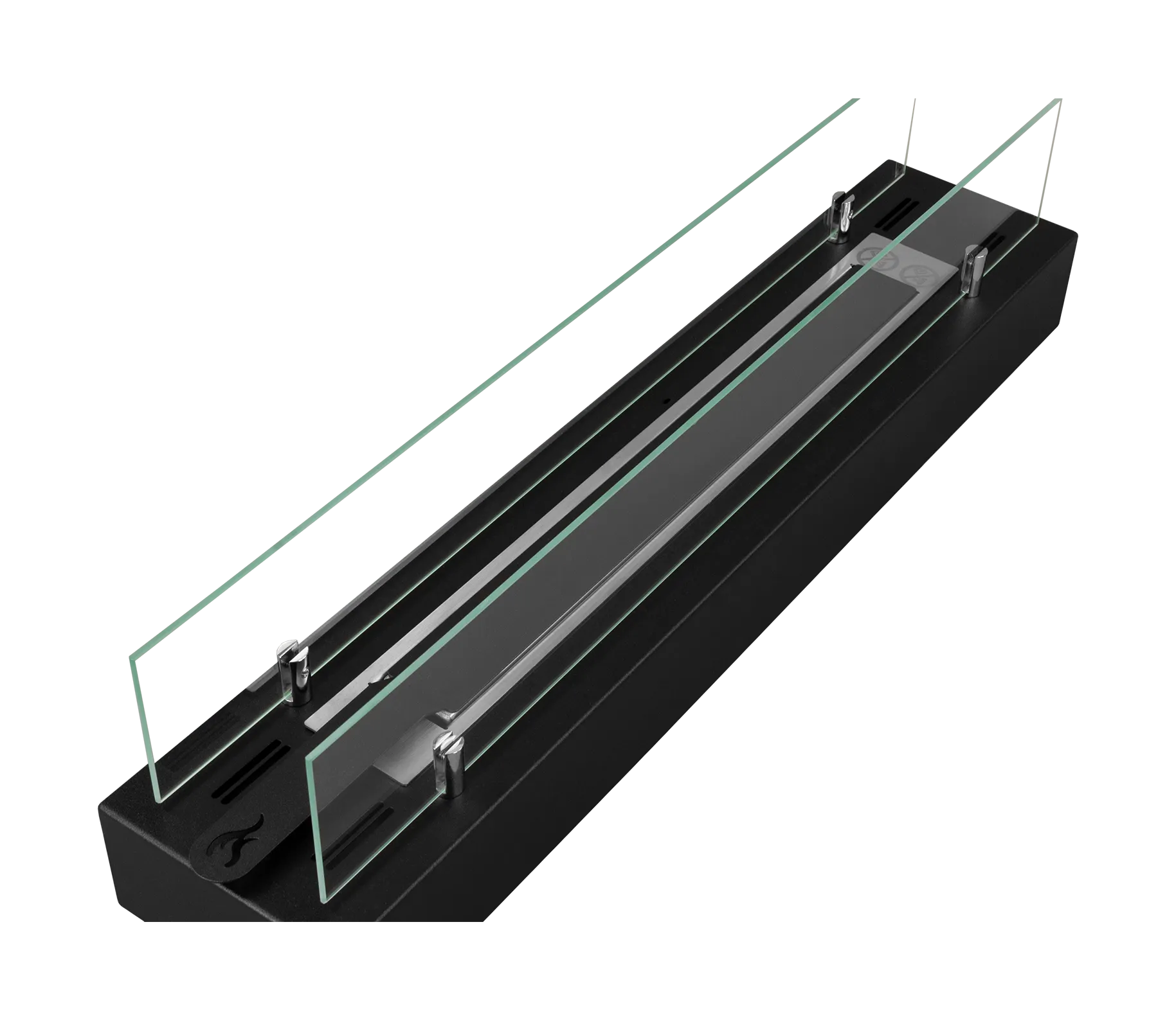 Biokamin Einsatz mit Glas 700mm - IgnisLumina.ch