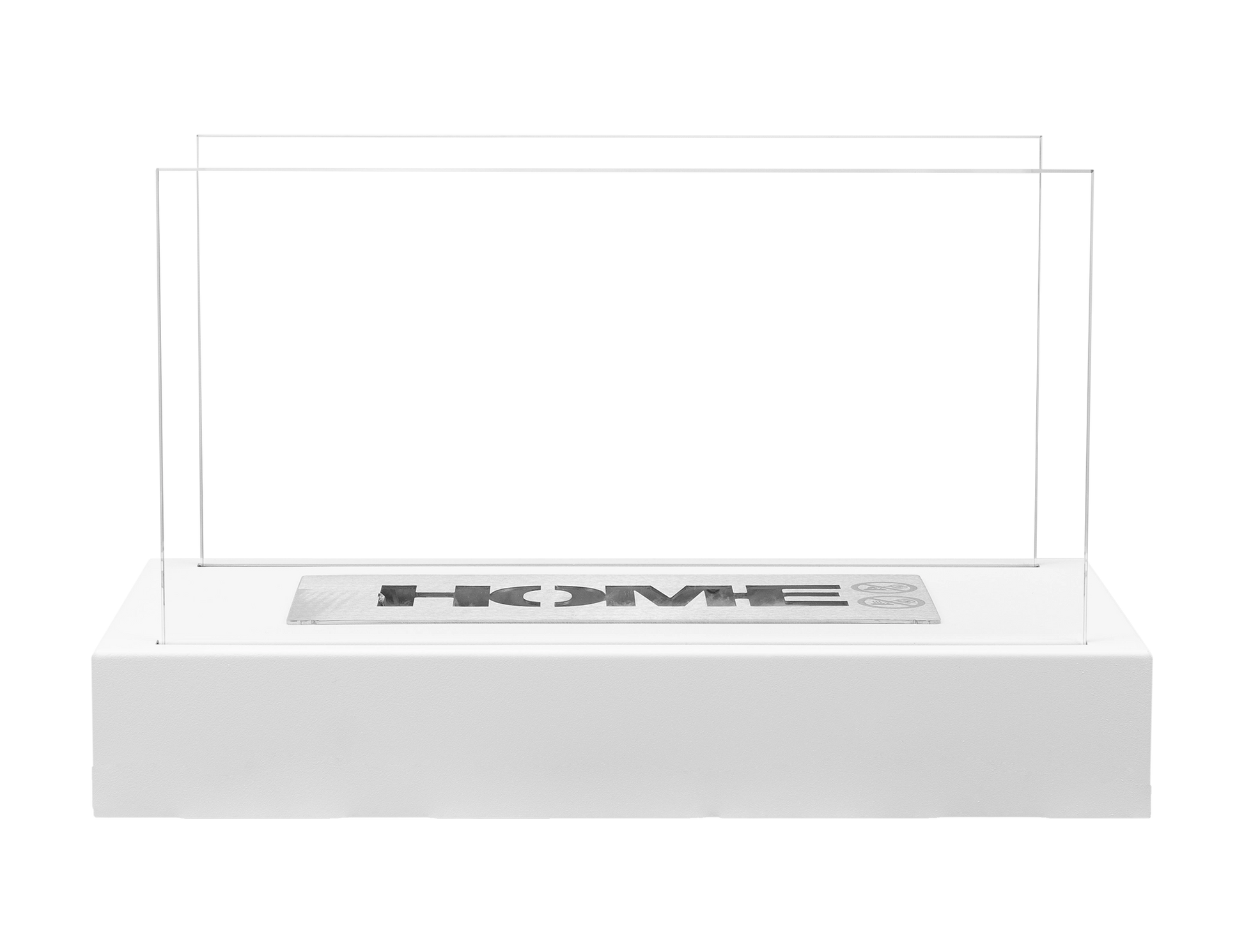 Biokamin Stand Home Weiß Strukturiert Matt - IgnisLumina.ch