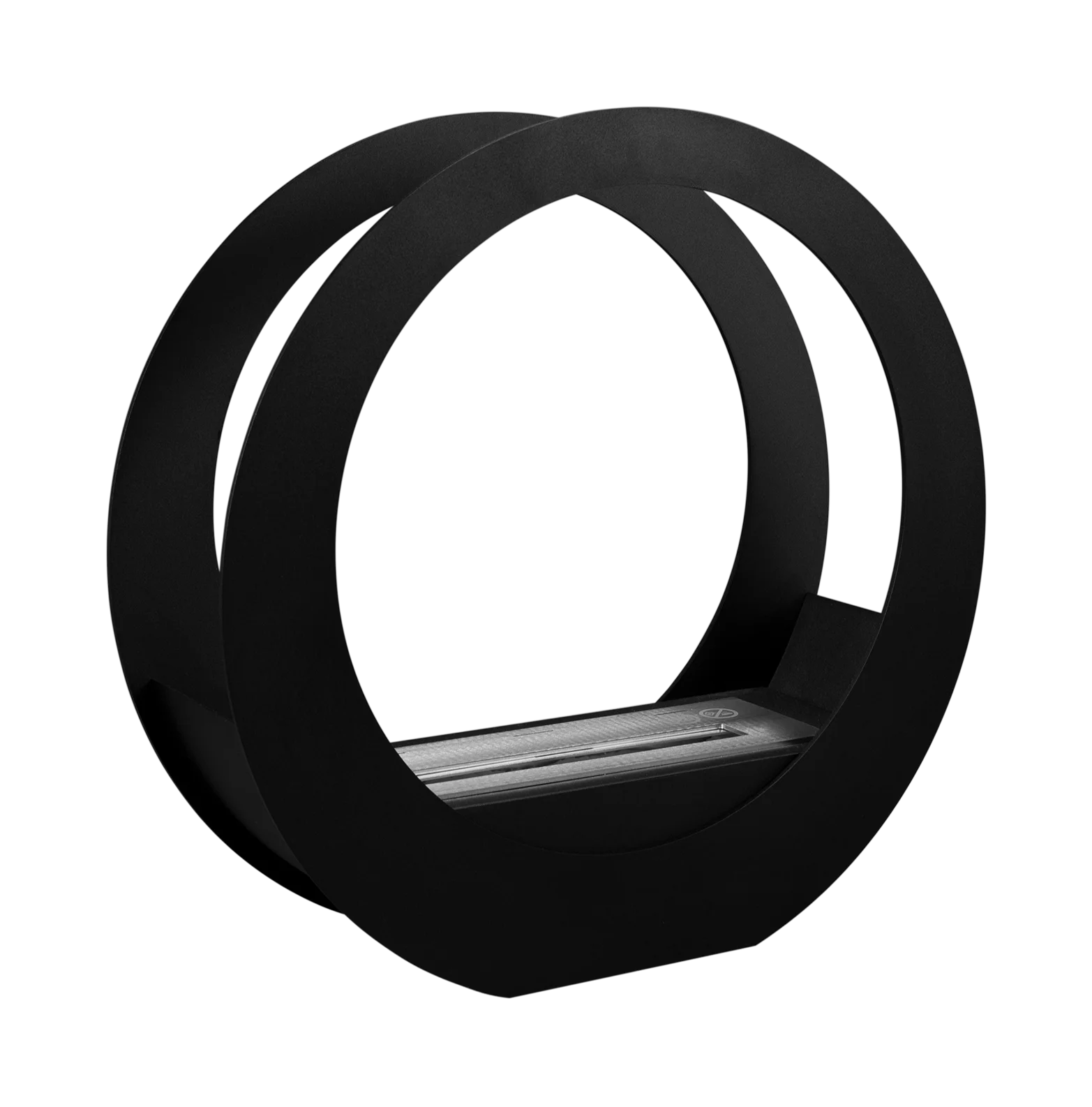 Biokamin Stand ONLY Schwarz Matt - IgnisLumina.ch