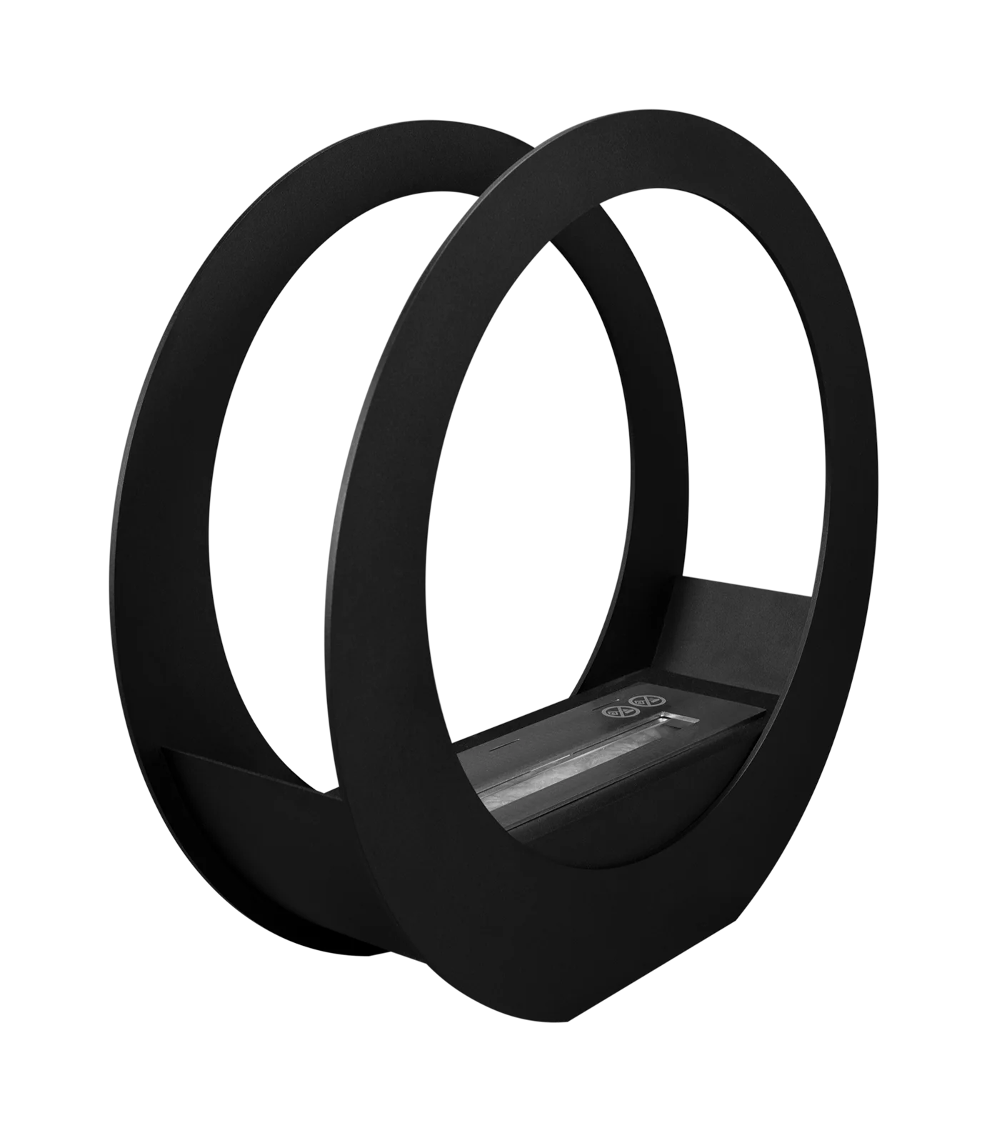 Biokamin Stand ONLY Schwarz Matt - IgnisLumina.ch