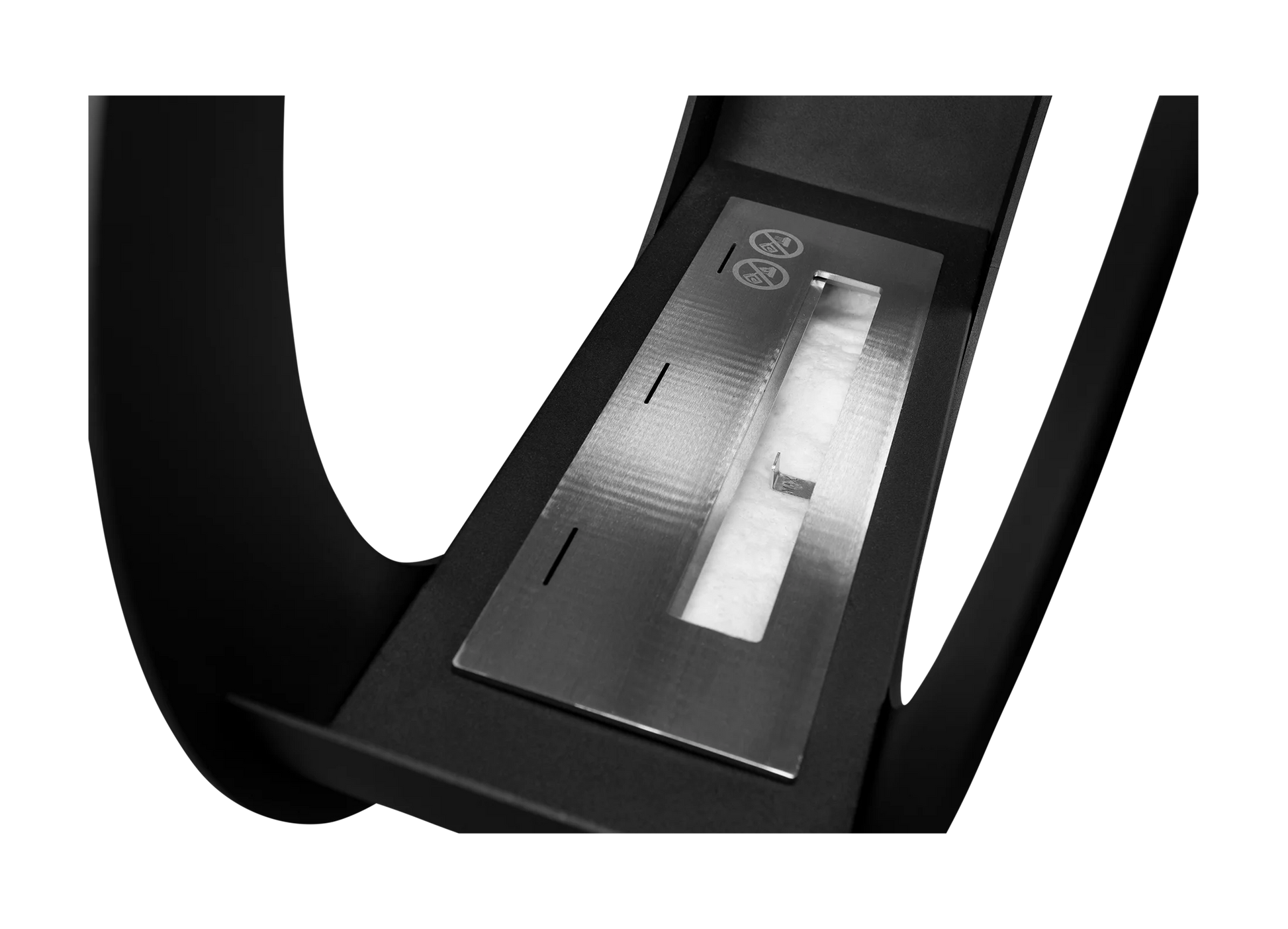 Biokamin Stand ONLY Schwarz Matt - IgnisLumina.ch