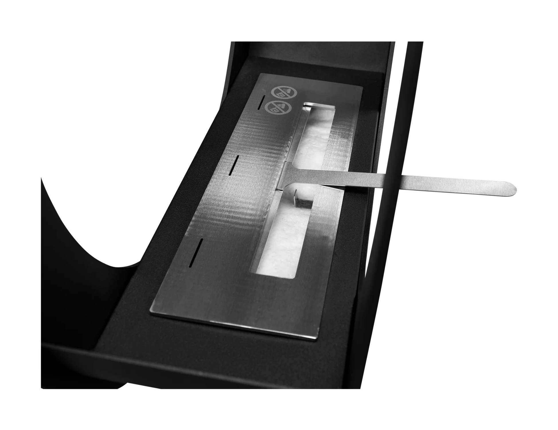 Biokamin Stand ONLY Schwarz Matt - IgnisLumina.ch