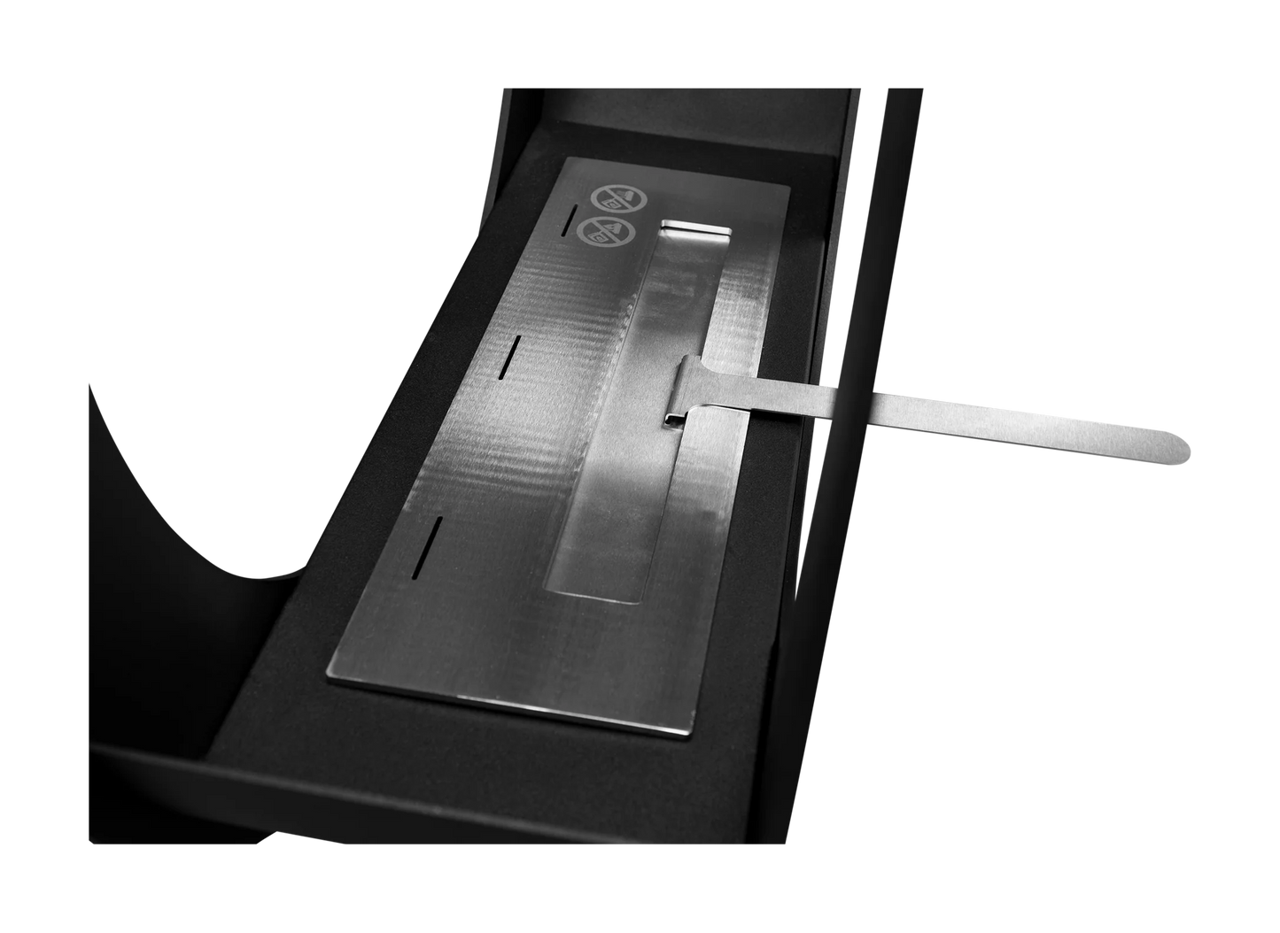 Biokamin Stand ONLY Schwarz Matt - IgnisLumina.ch