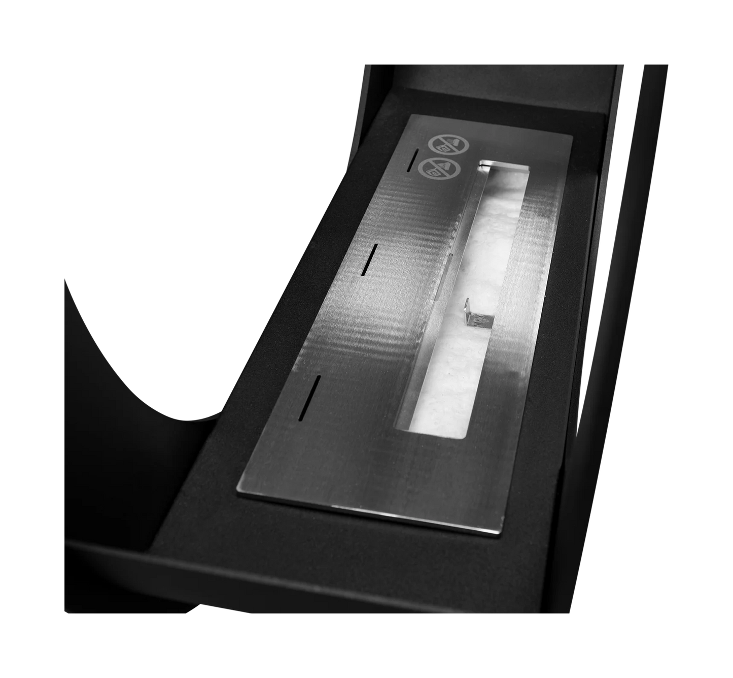 Biokamin Stand ONLY Schwarz Matt - IgnisLumina.ch