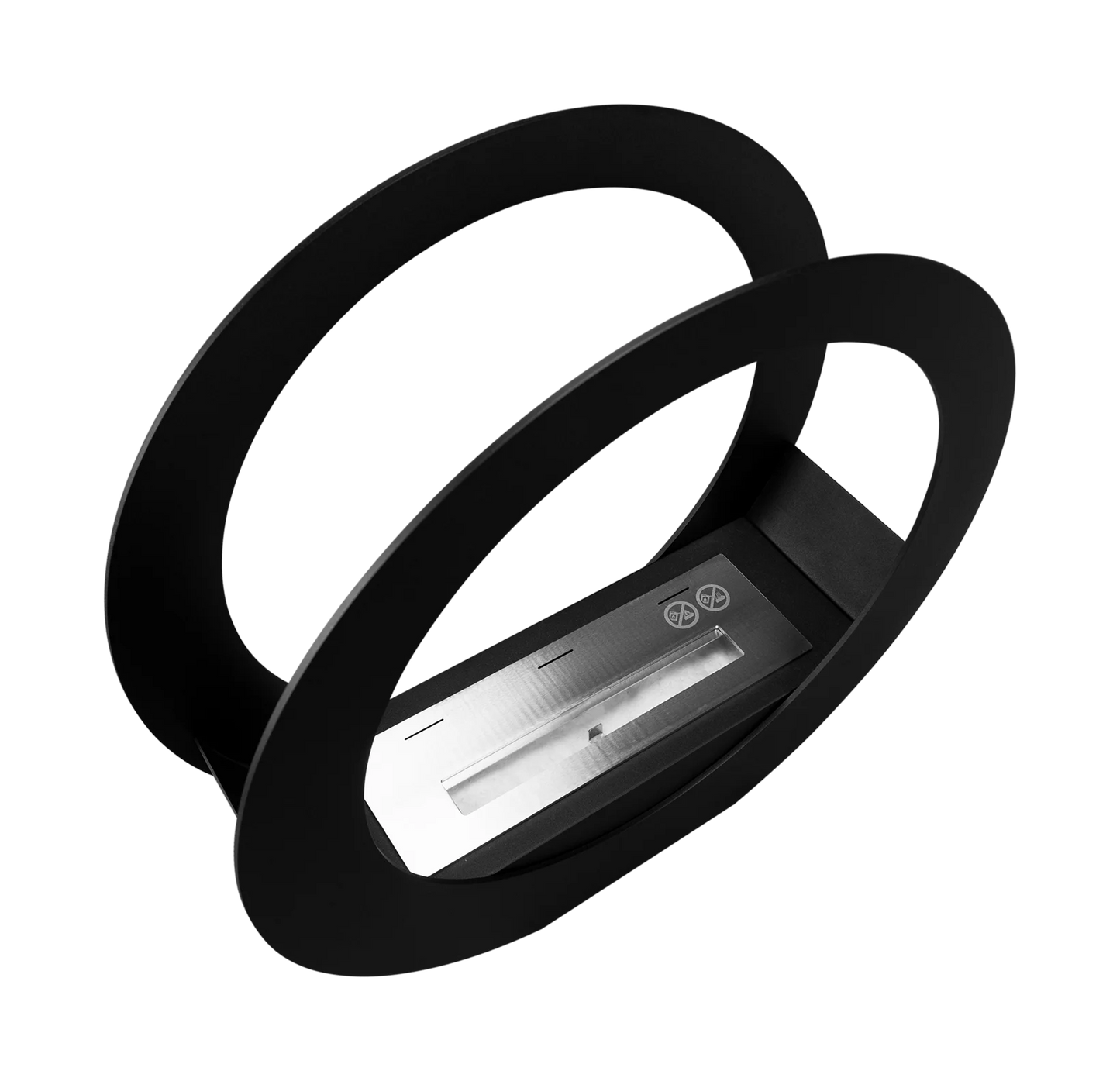 Biokamin Stand ONLY Schwarz Matt - IgnisLumina.ch