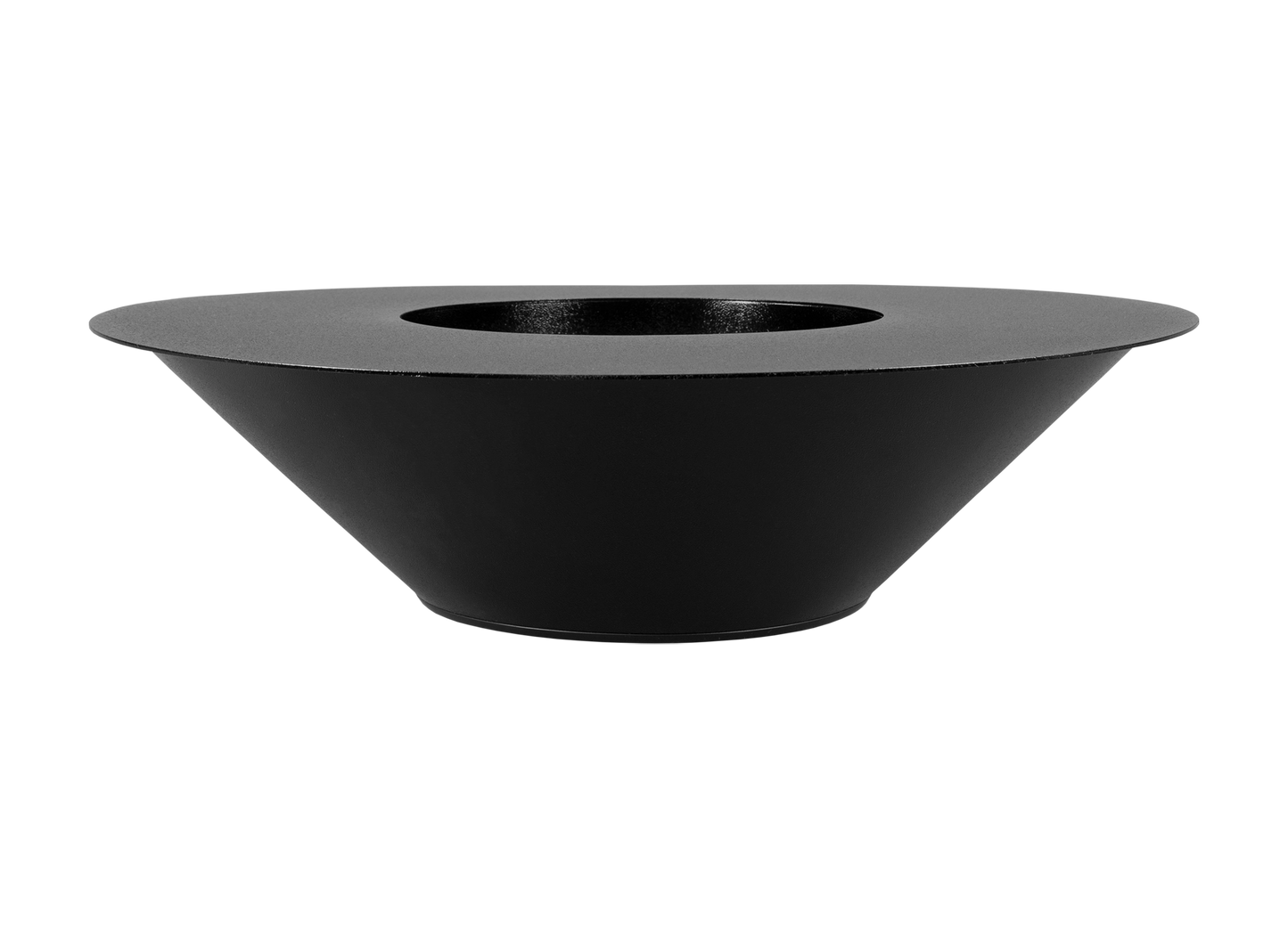 Biokamin Stand Universe Schwarz Matt - IgnisLumina.ch