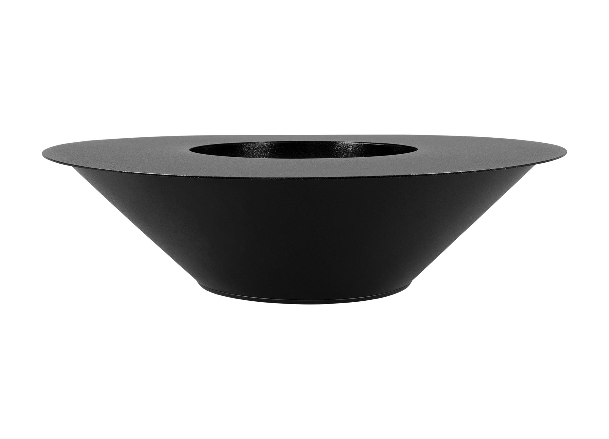 Biokamin Stand Universe Schwarz Matt - IgnisLumina.ch