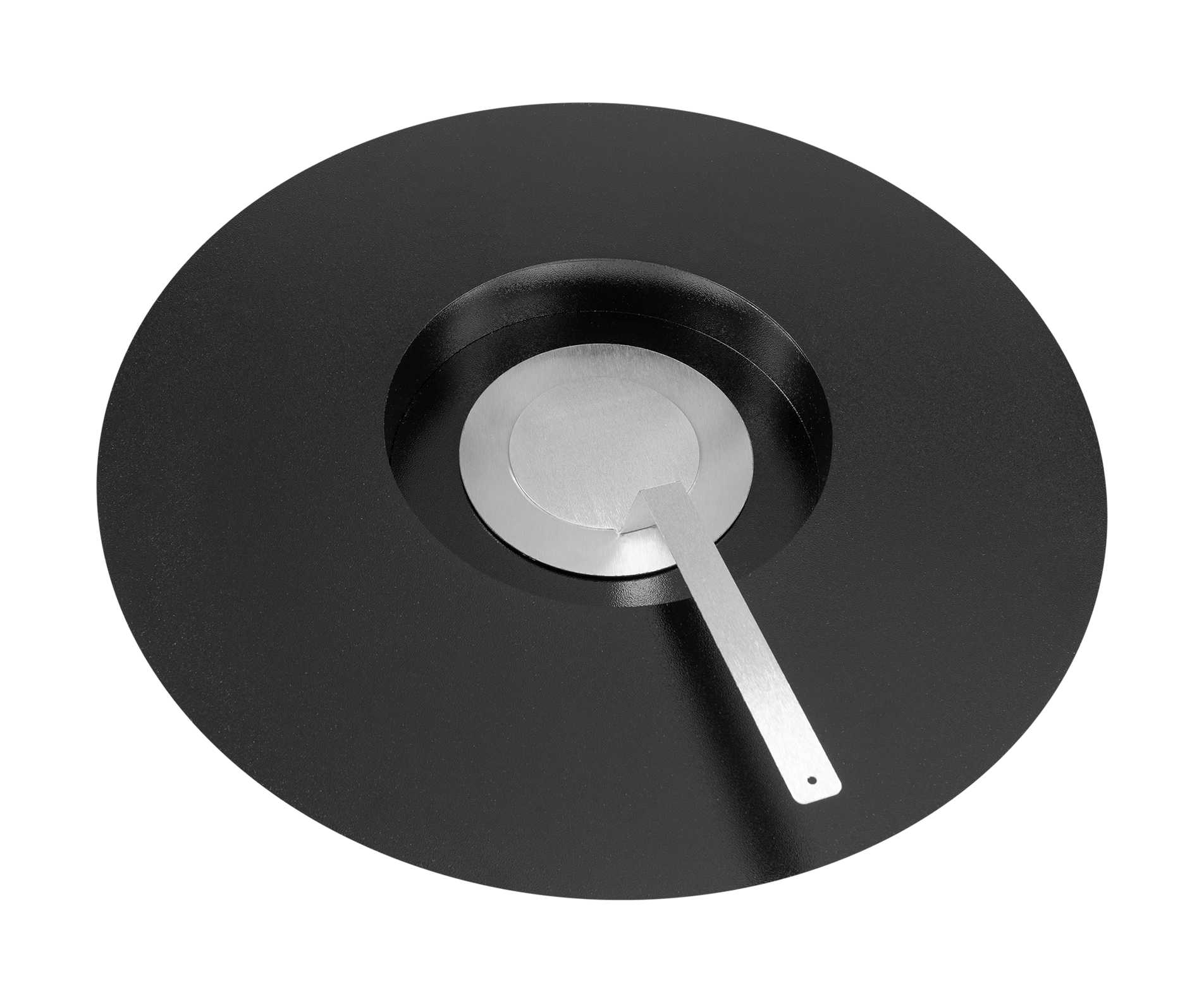 Biokamin Stand Universe Schwarz Matt - IgnisLumina.ch