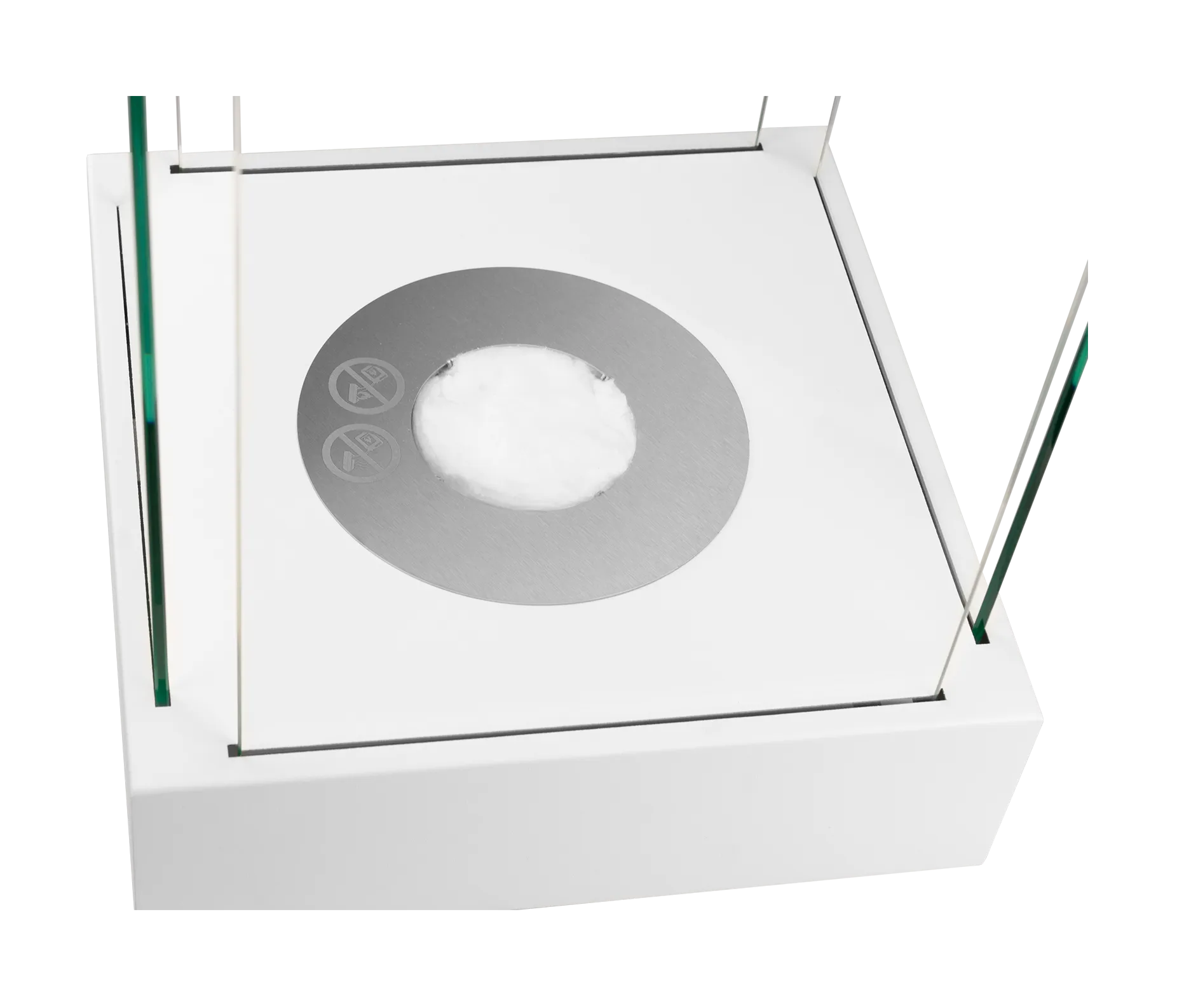 Biokamin Stand Sunset Garden Mini Weiß Matt - IgnisLumina.ch