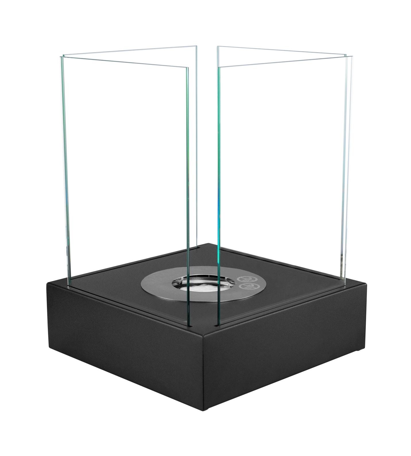 Sunset Garden Mini Schwarz Strukturiert - IgnisLumina.ch