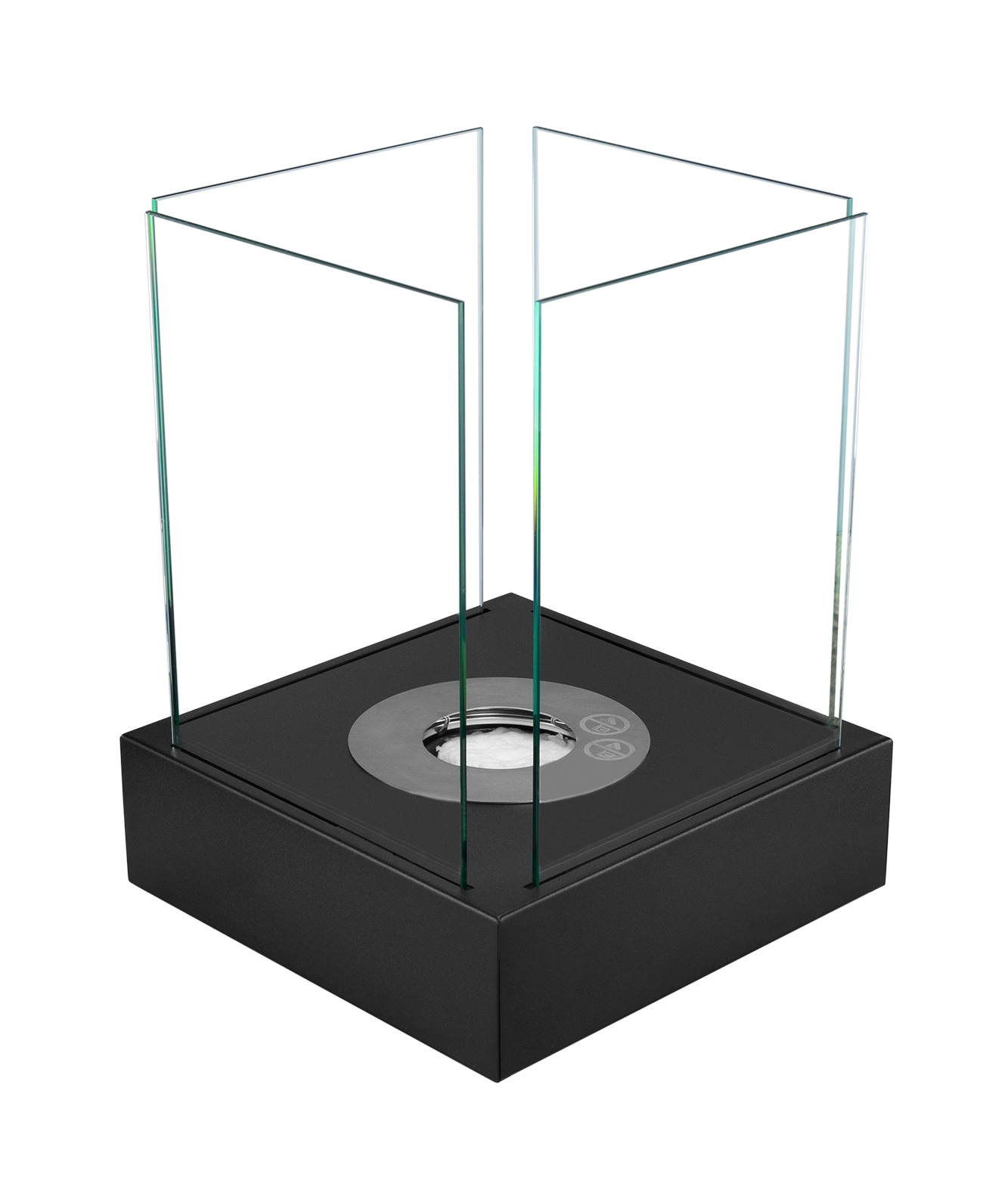 Sunset Garden Mini Schwarz Strukturiert - IgnisLumina.ch