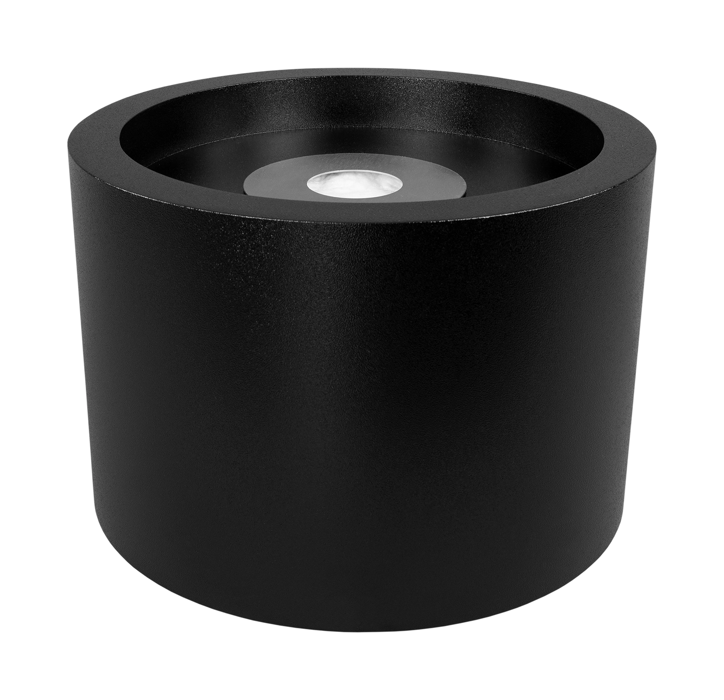 Biokamin Moon Schwarz Matt - IgnisLumina.ch