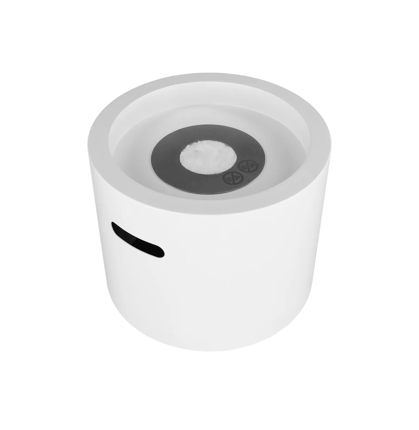 Biokamin Stand Moon Mini Weiß Matt - IgnisLumina.ch