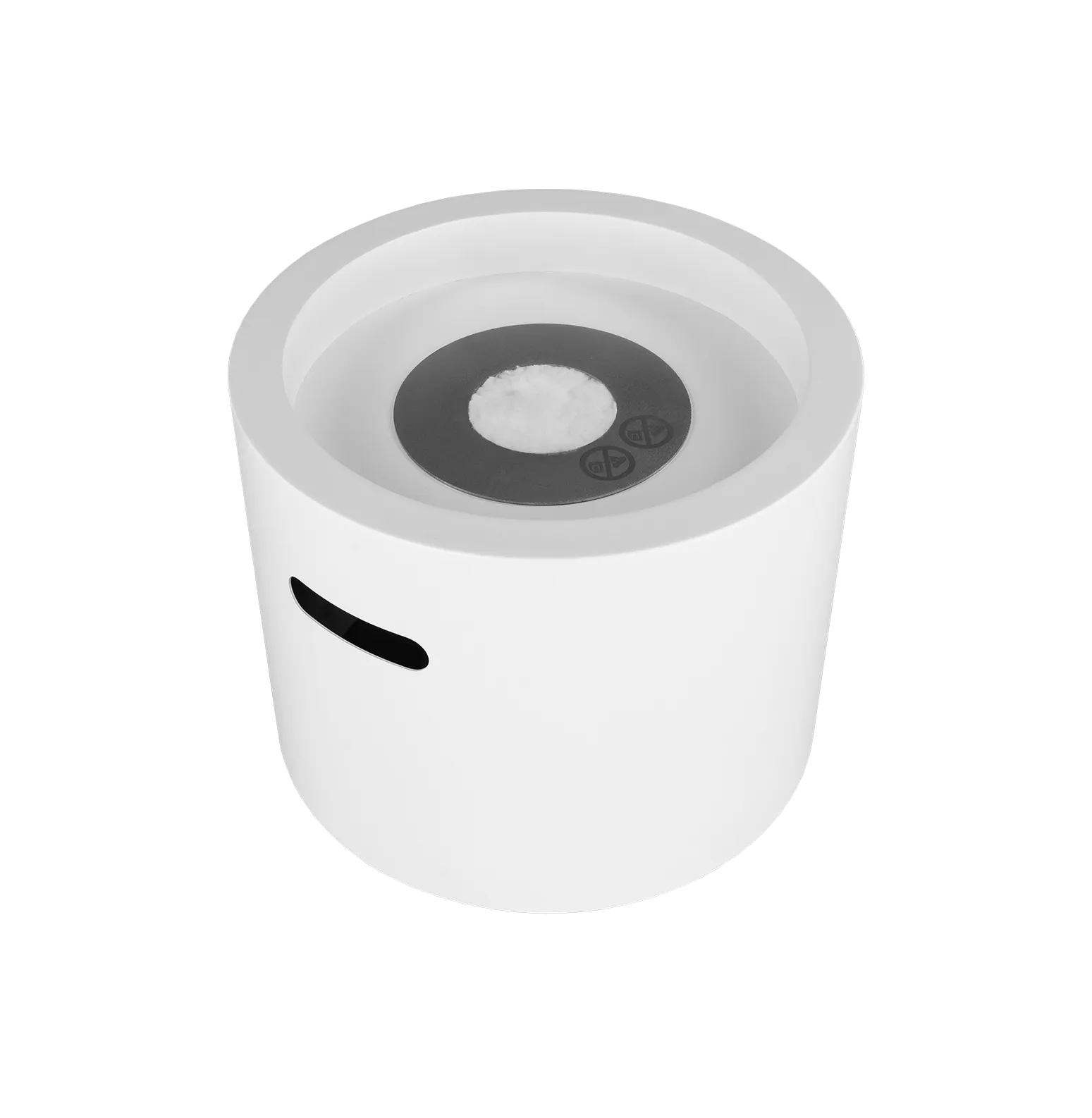 Biokamin Stand Moon Mini Weiß Matt - IgnisLumina.ch