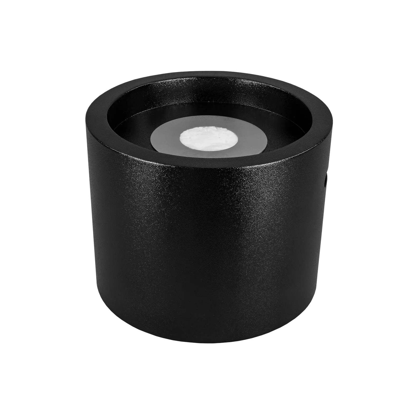 Biokamin Stand Moon Mini Schwarz Matt - IgnisLumina.ch