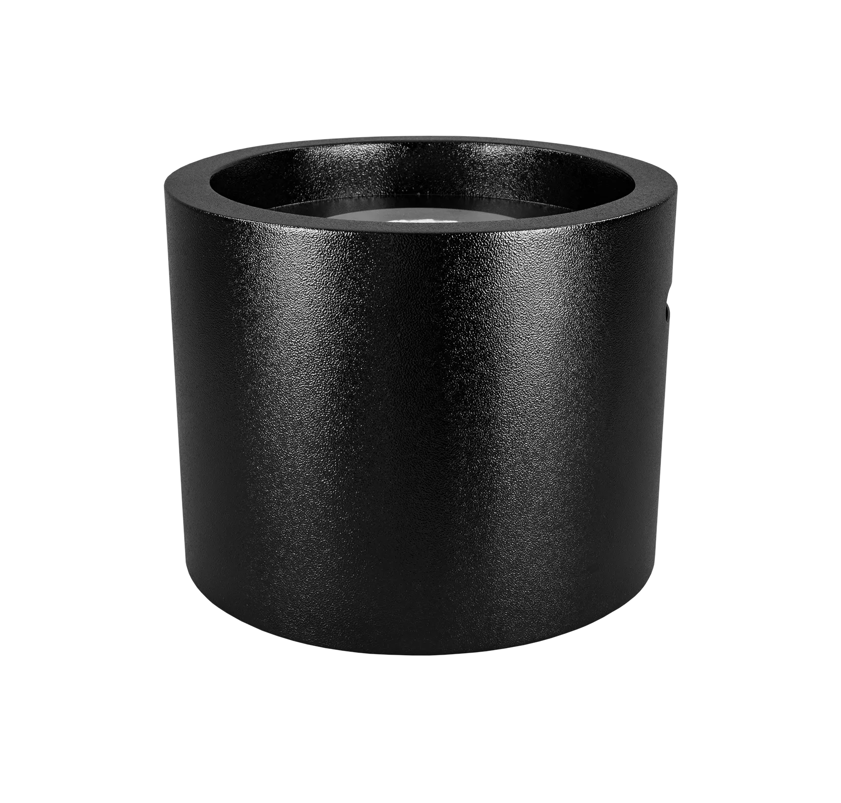 Biokamin Stand Moon Mini Schwarz Matt - IgnisLumina.ch