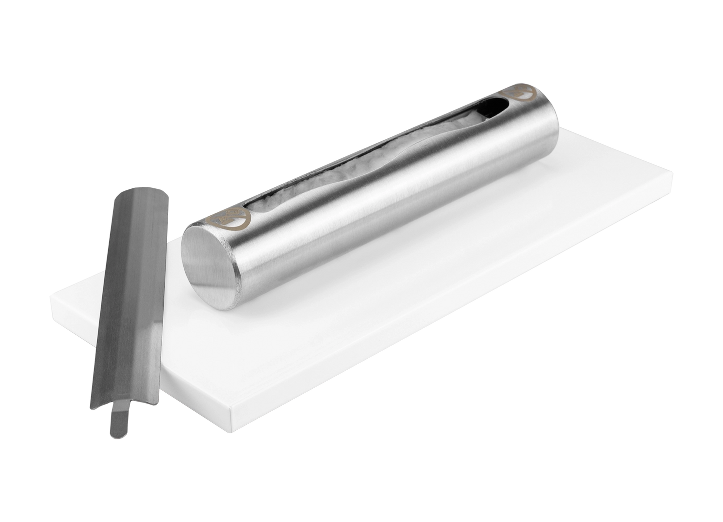 Biokamin Stainless Weiß Hochglanz - IgnisLumina.ch