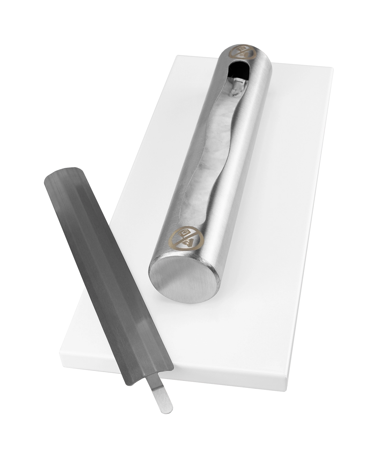 Biokamin Stainless Weiß Hochglanz - IgnisLumina.ch