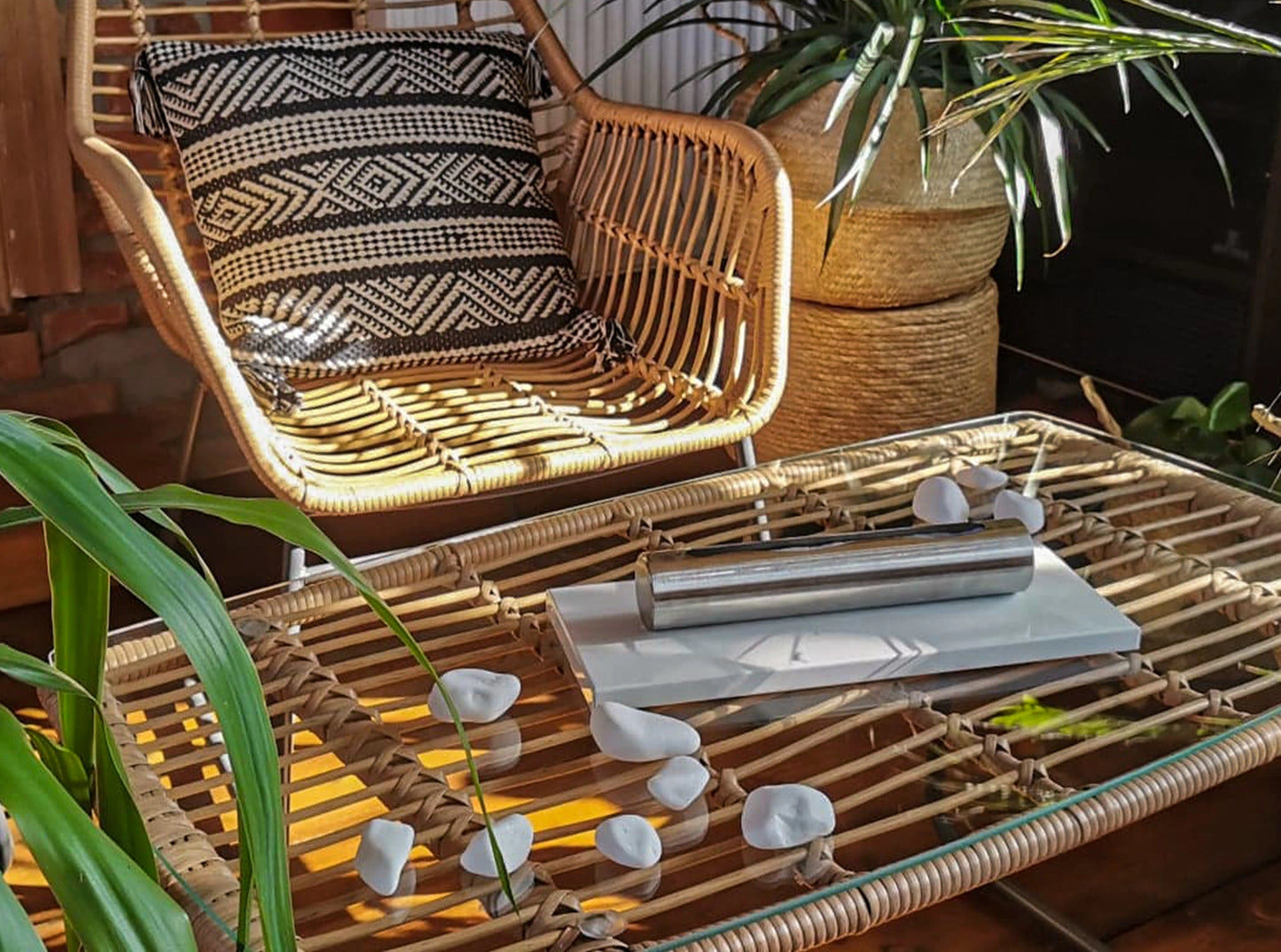 Biokamin Stainless Weiß Hochglanz - IgnisLumina.ch