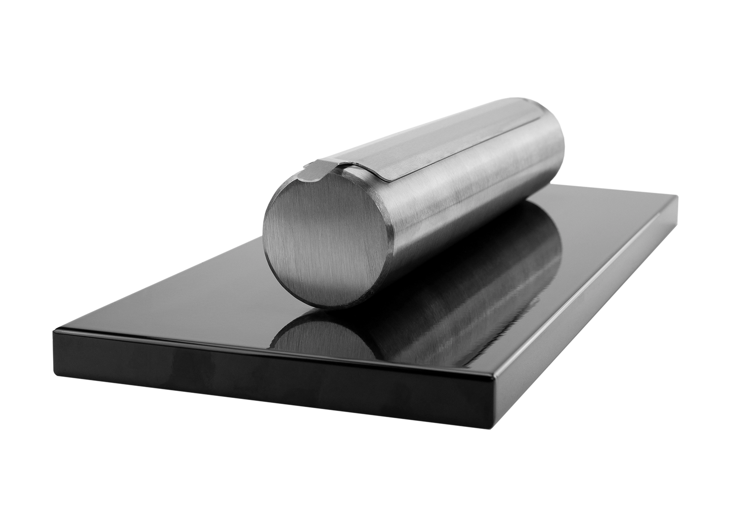 Biokamin Stainless Schwarz Hochglanz - IgnisLumina.ch