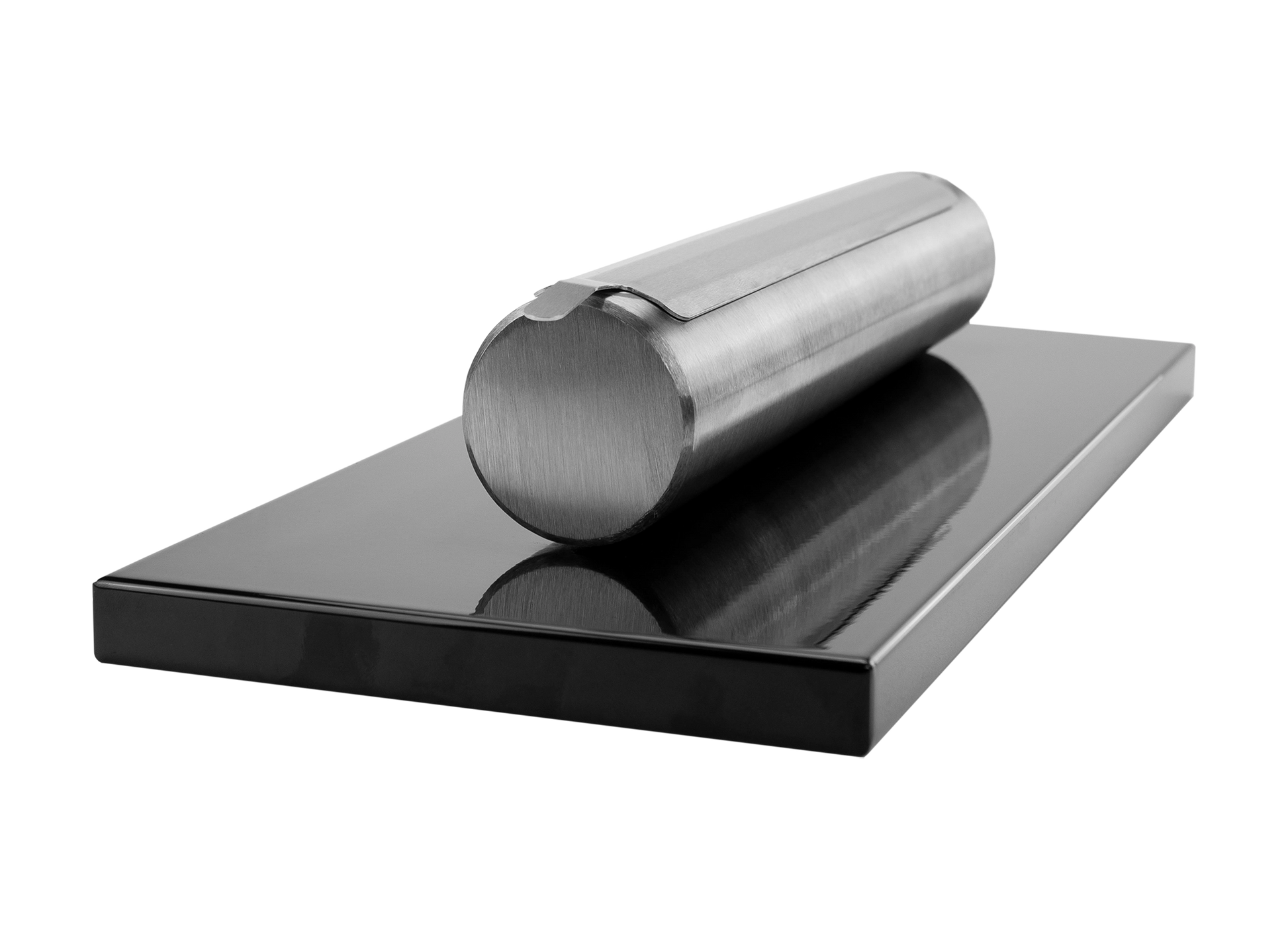 Biokamin Stainless Schwarz Hochglanz - IgnisLumina.ch