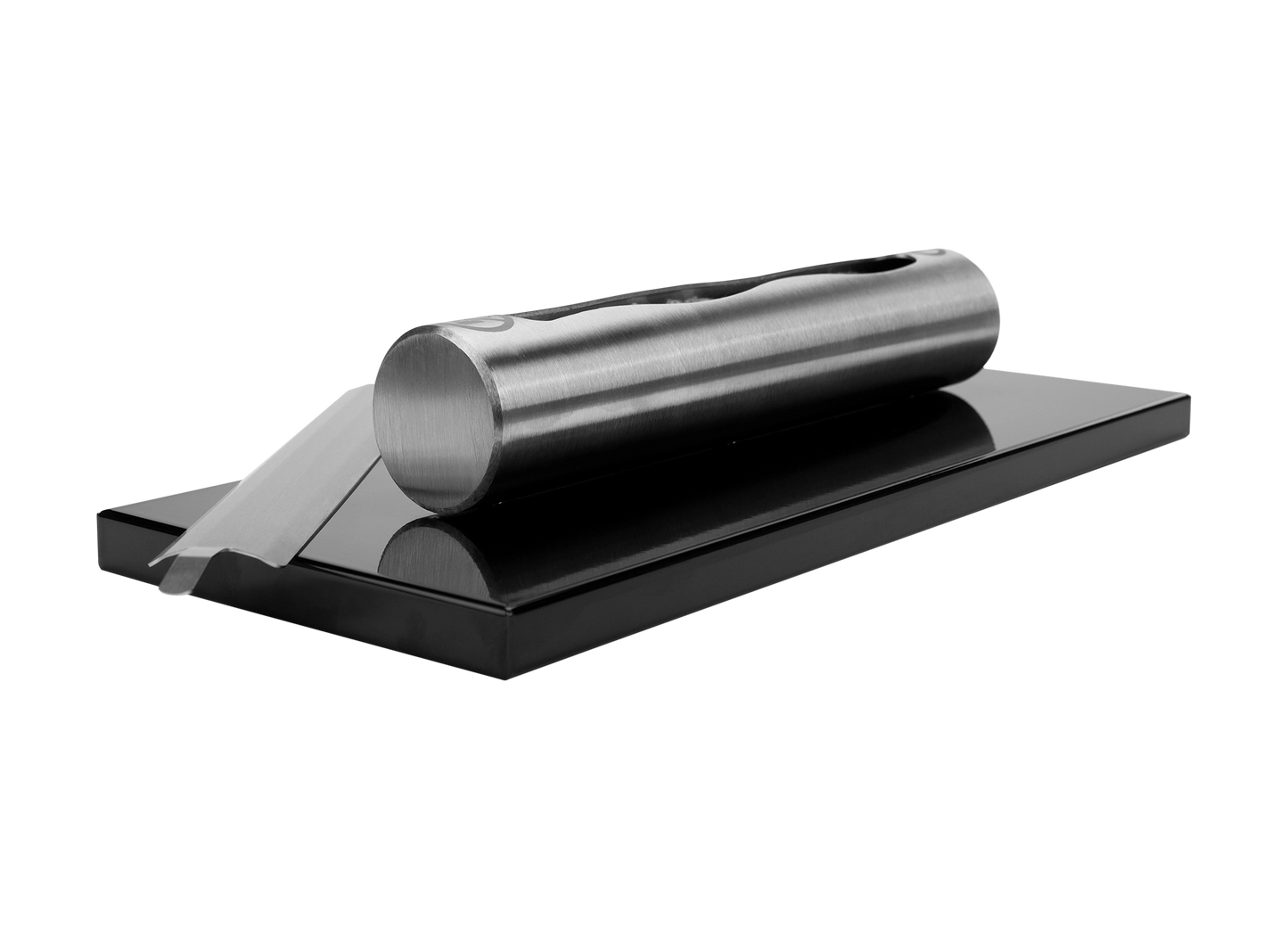 Biokamin Stainless Schwarz Hochglanz - IgnisLumina.ch