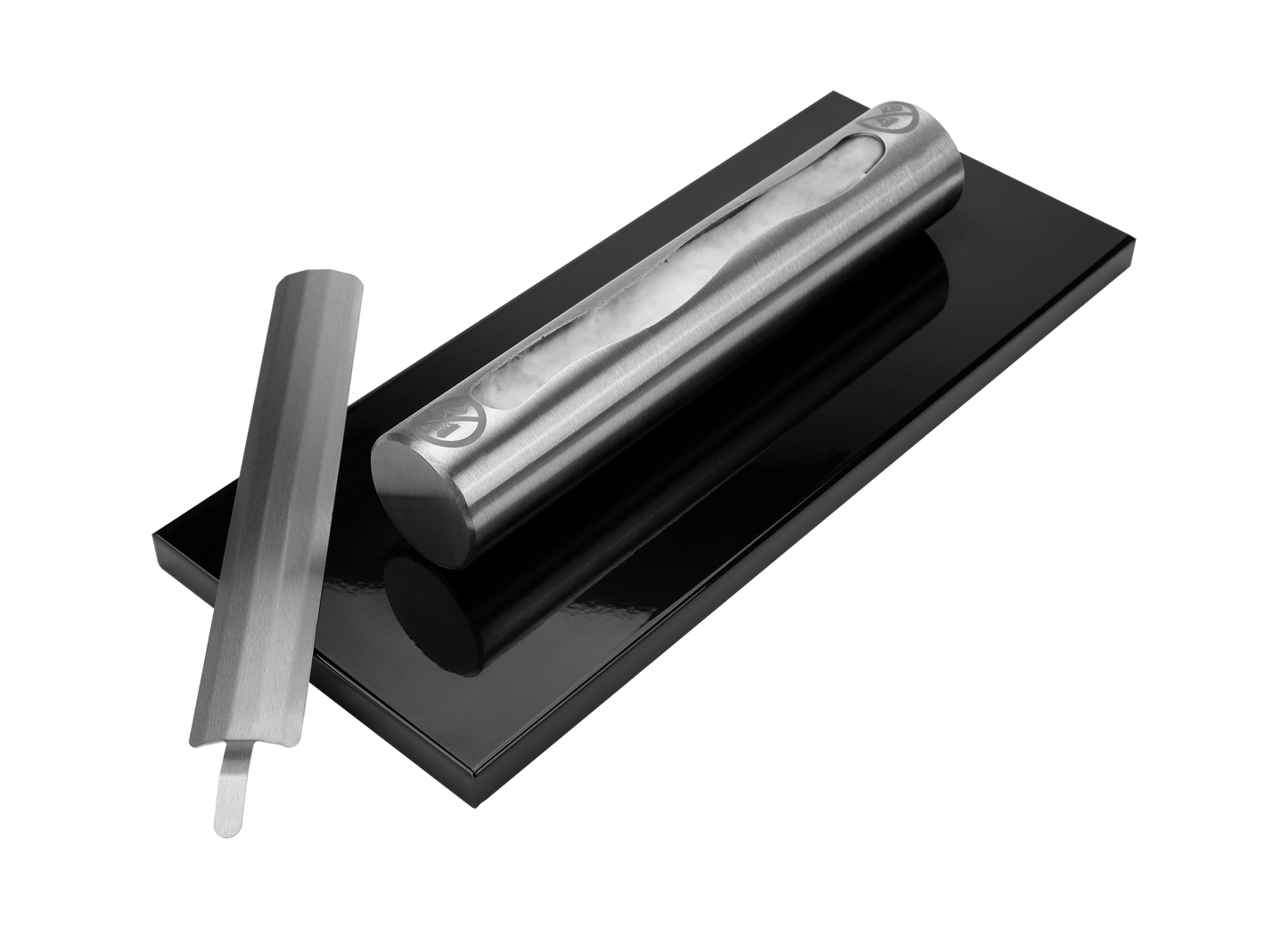 Biokamin Stainless Schwarz Hochglanz - IgnisLumina.ch