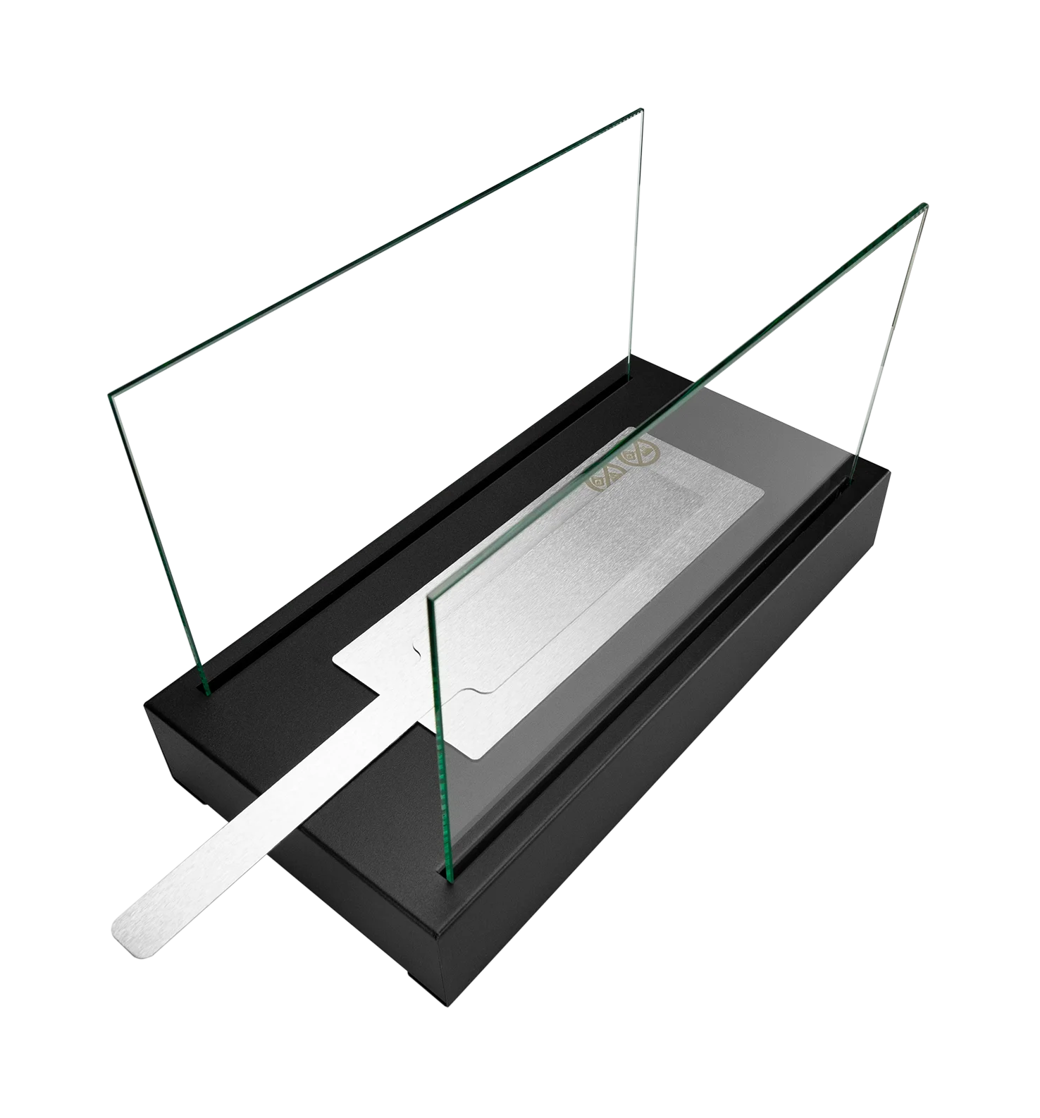 Biokamin Glow Schwarz Matt - IgnisLumina.ch
