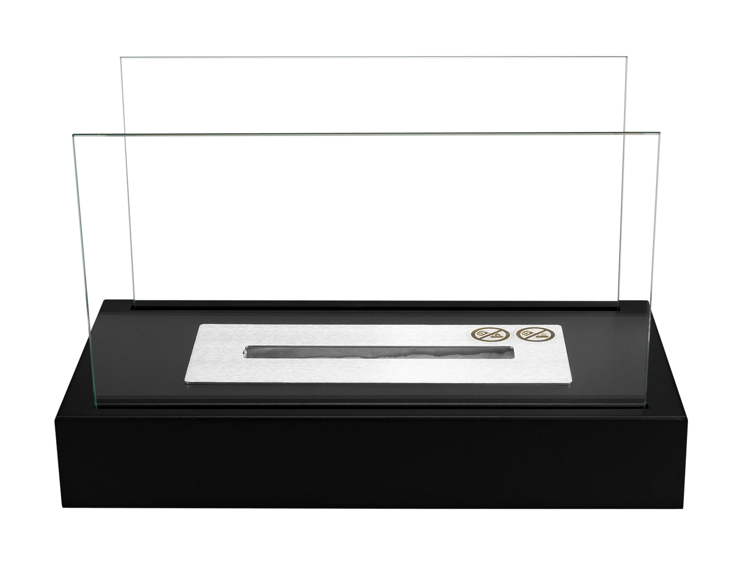 Biokamin Glow Schwarz Matt - IgnisLumina.ch