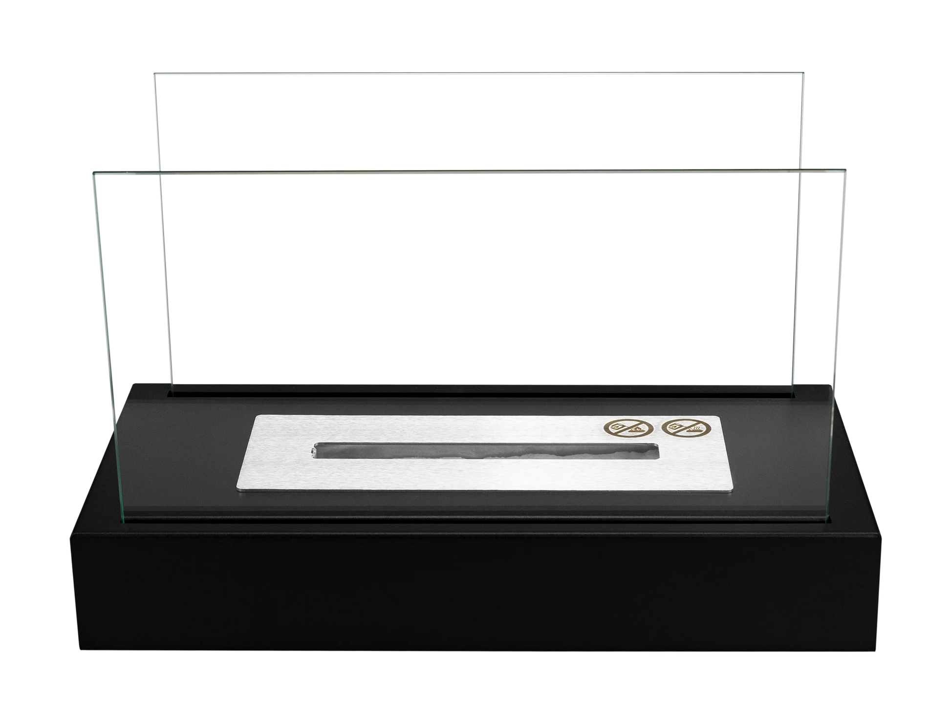 Biokamin Glow Schwarz Matt - IgnisLumina.ch