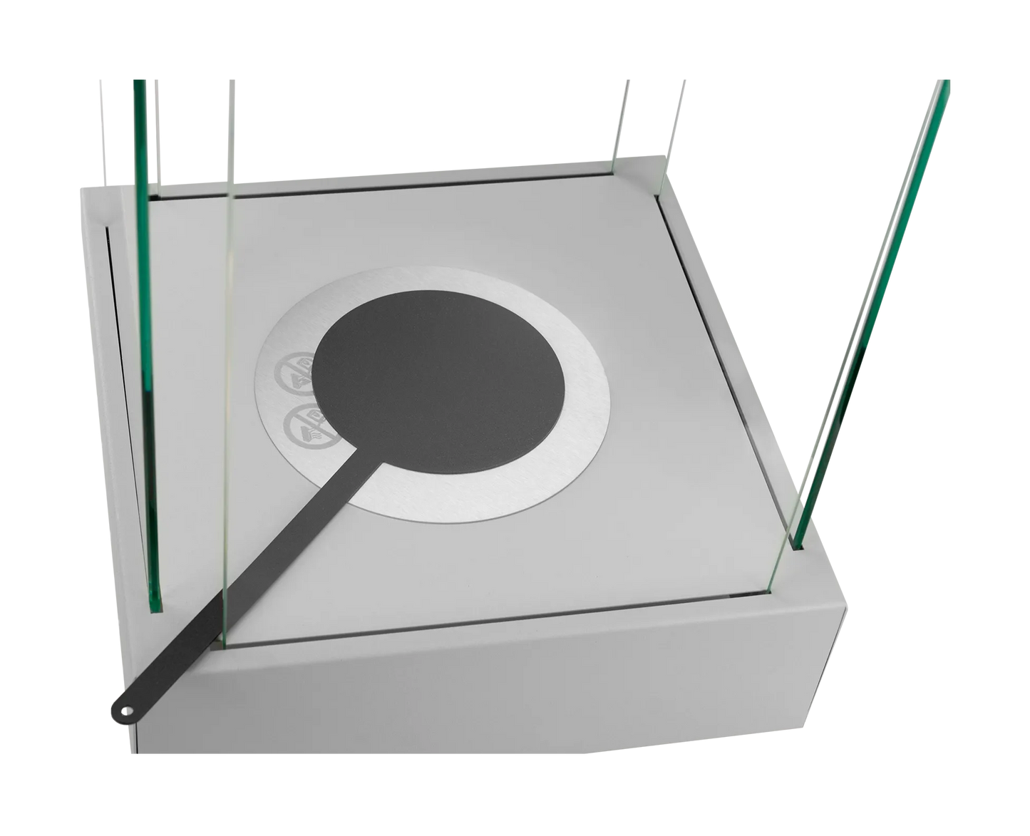 Biokamin Stand Sunset Garden Mini Grau Matt - IgnisLumina.ch