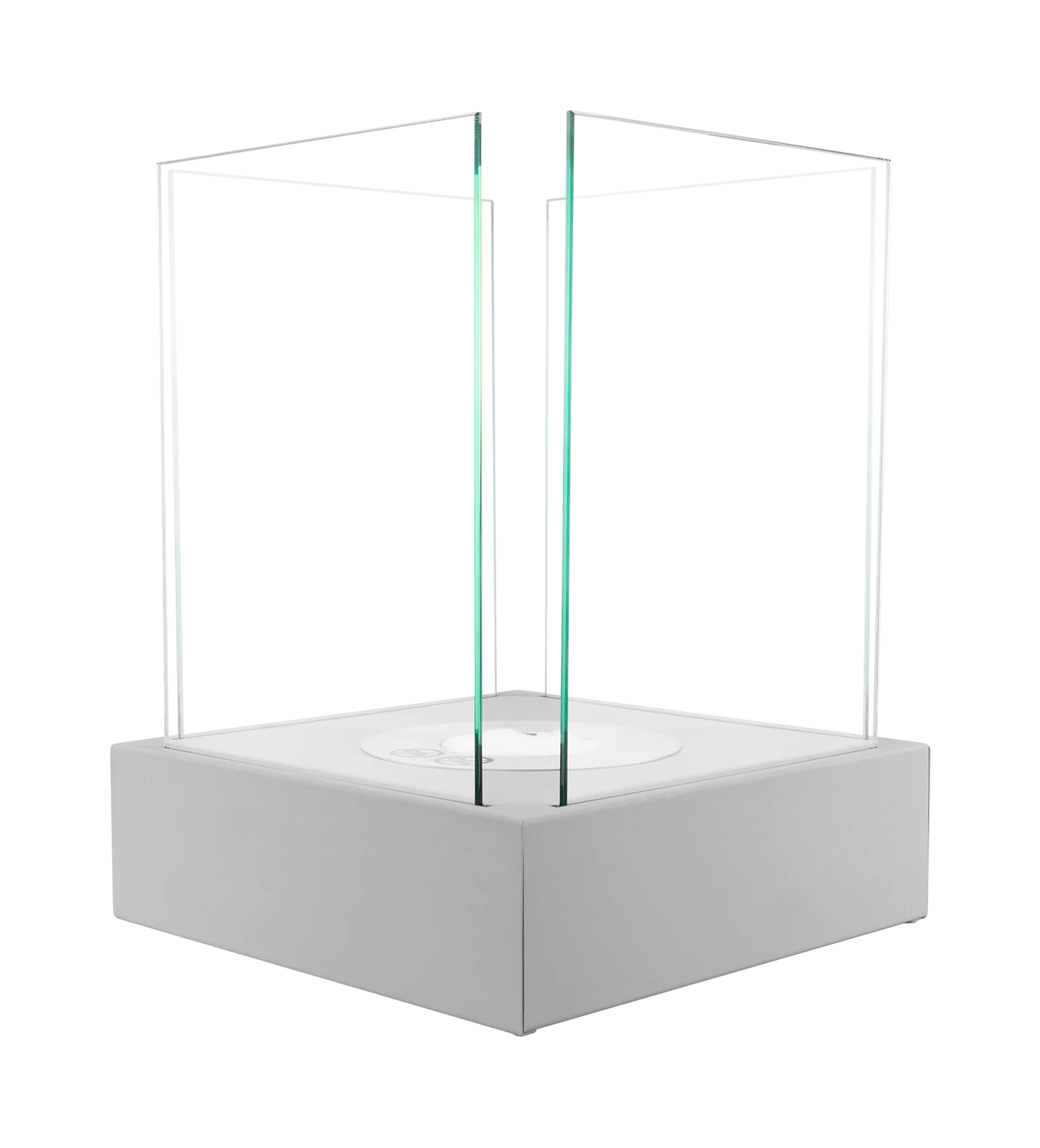 Biokamin Stand Sunset Garden Mini Grau Matt - IgnisLumina.ch